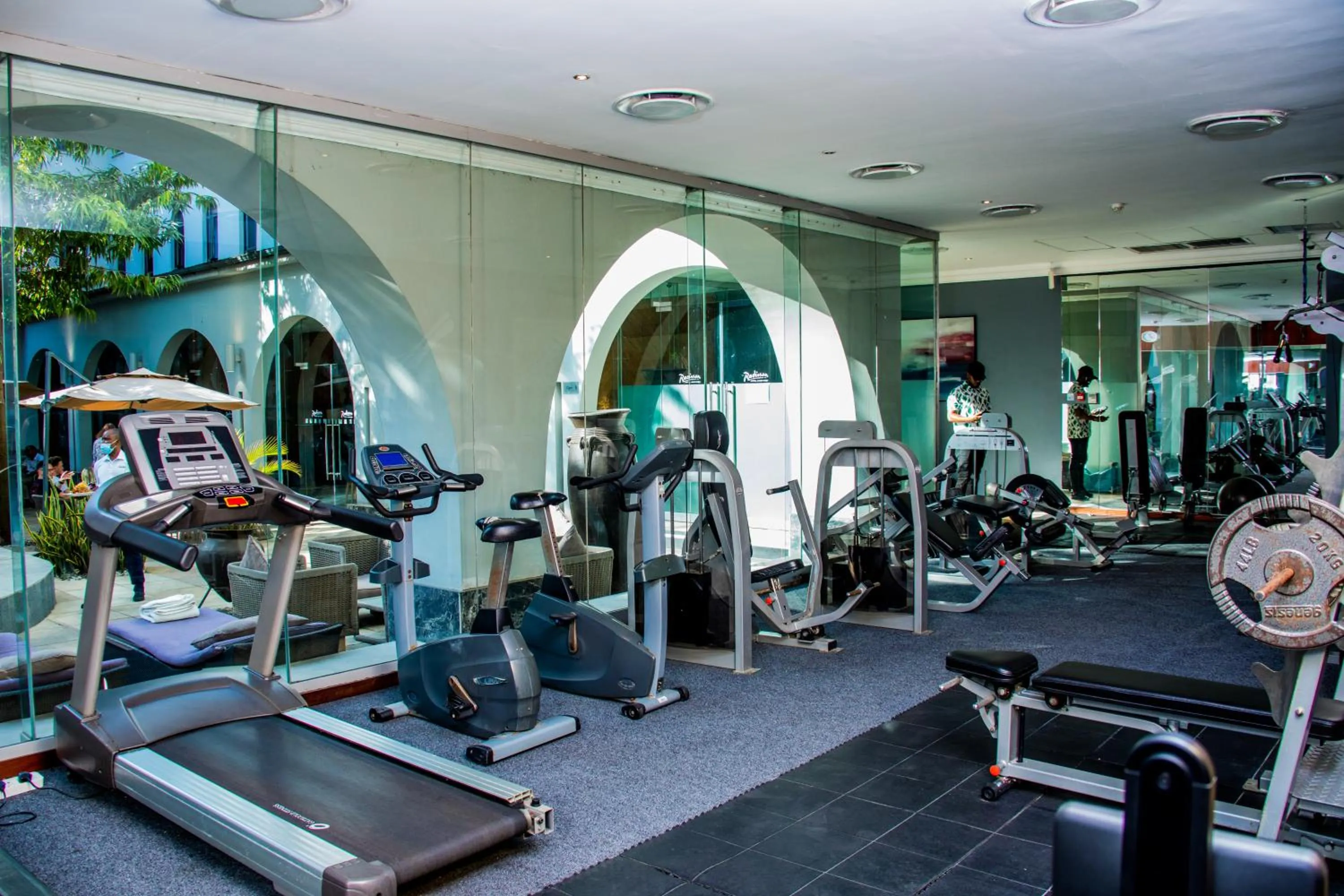 Fitness centre/facilities in Radisson Lagos Ikeja