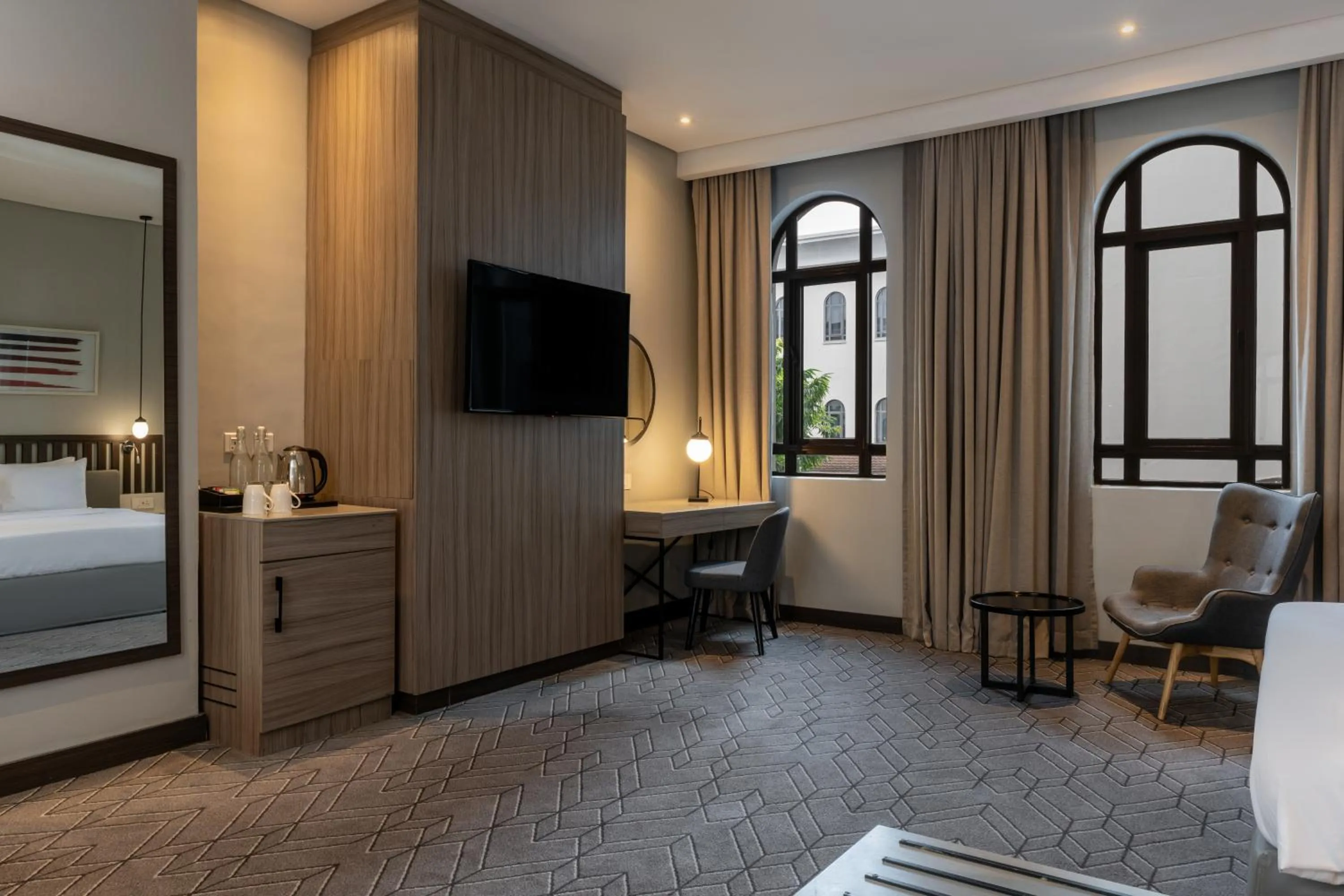 TV and multimedia, Bed in Radisson Lagos Ikeja