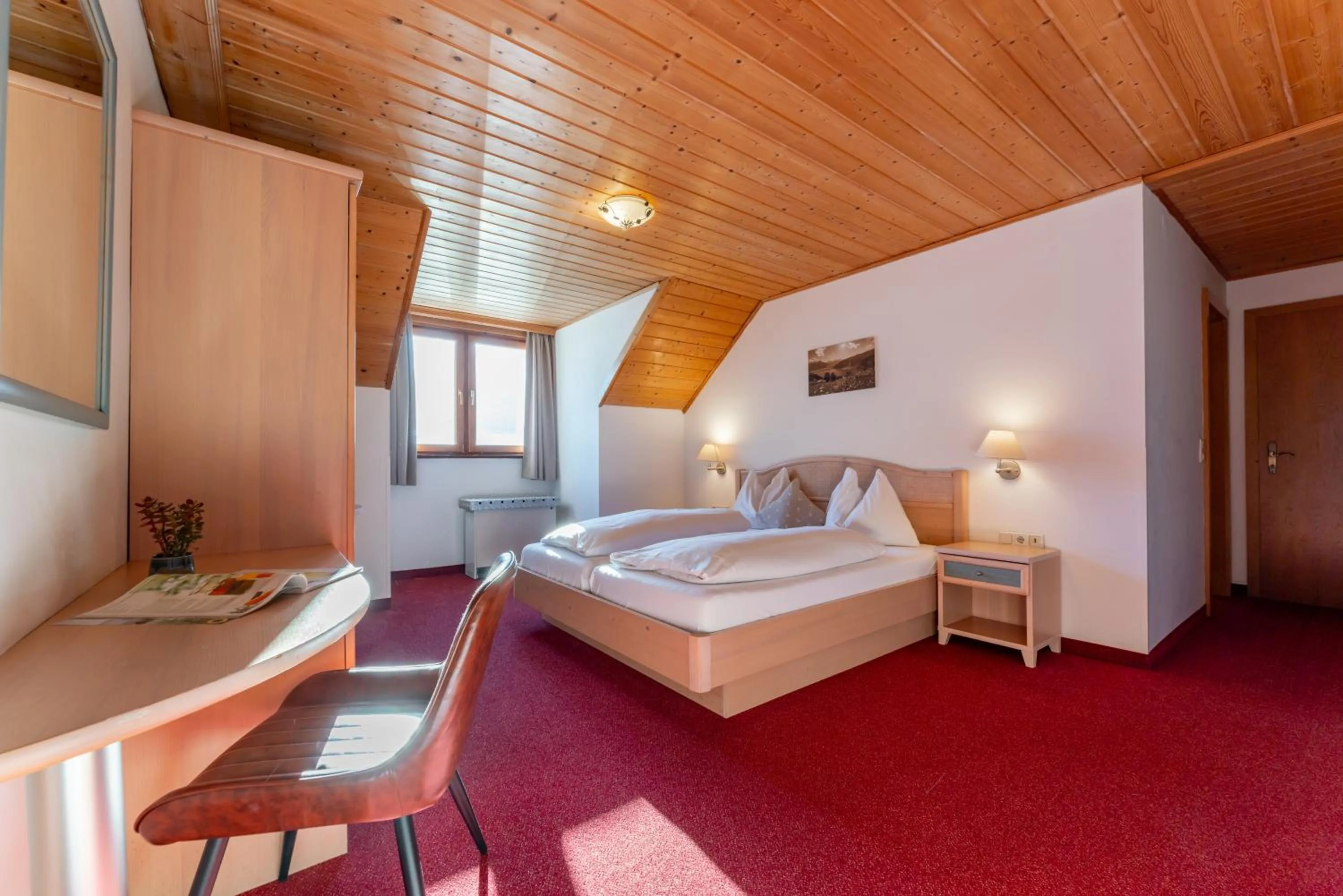 Bed in Hotel Gasthof Post
