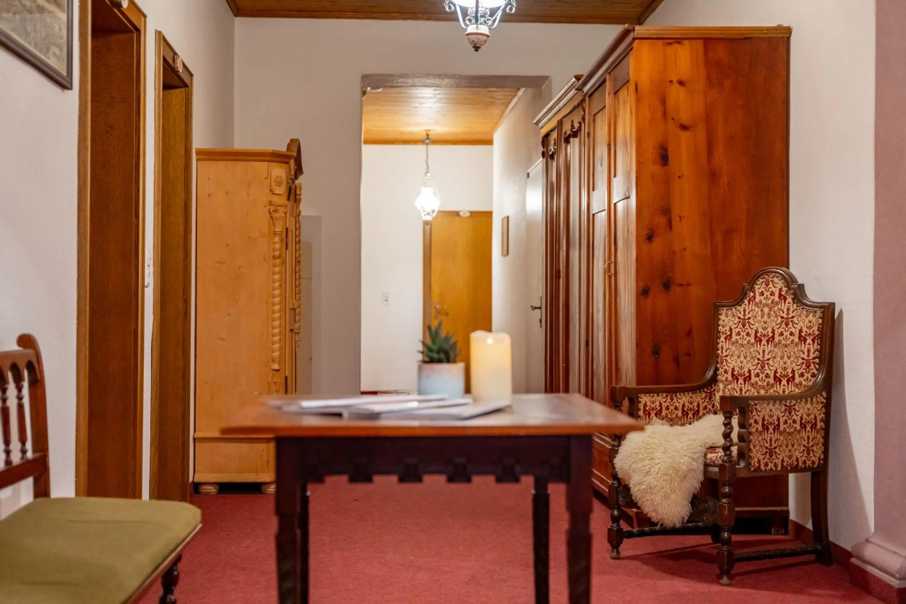Seating area in Hotel Gasthof Post