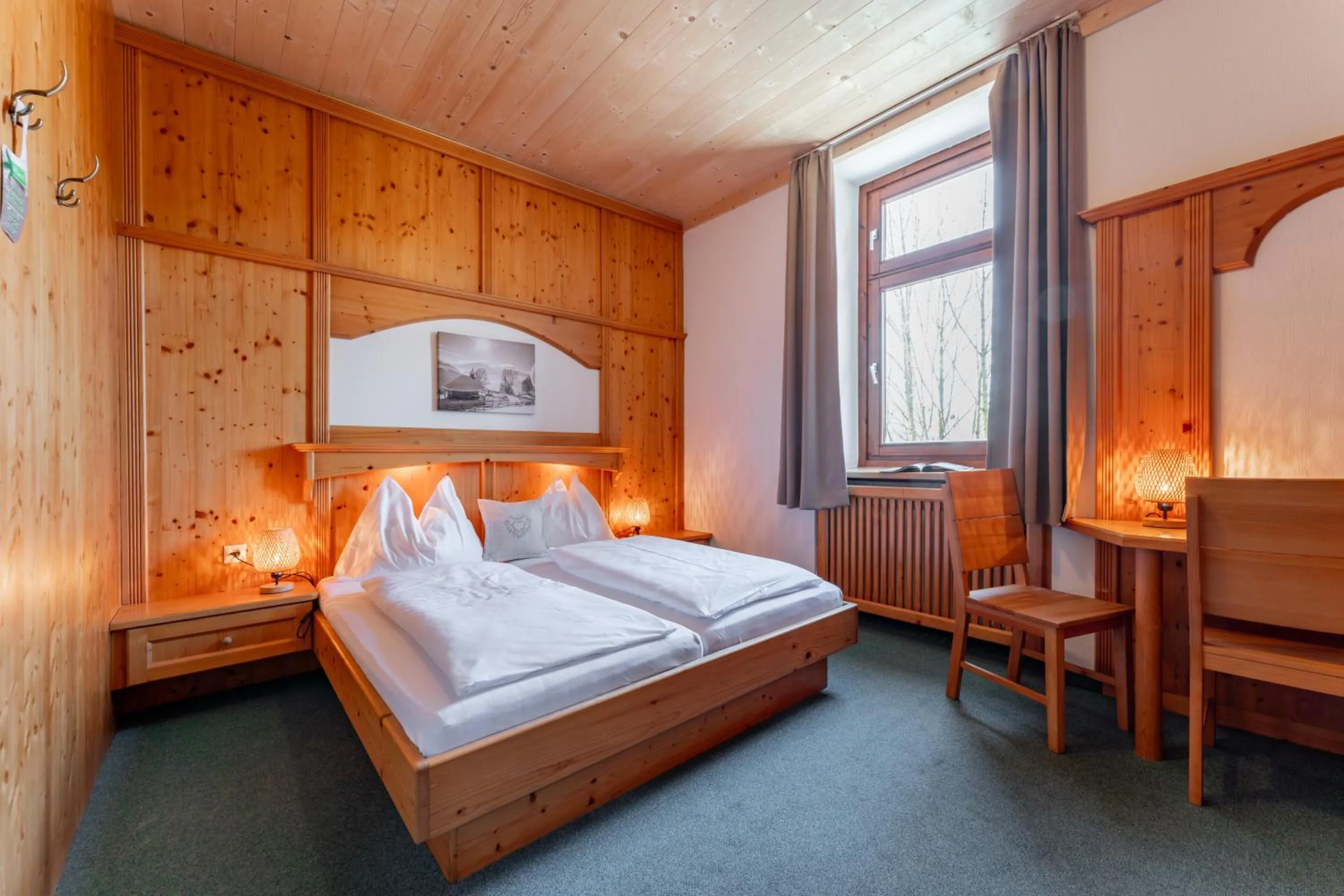 Bed in Hotel Gasthof Post