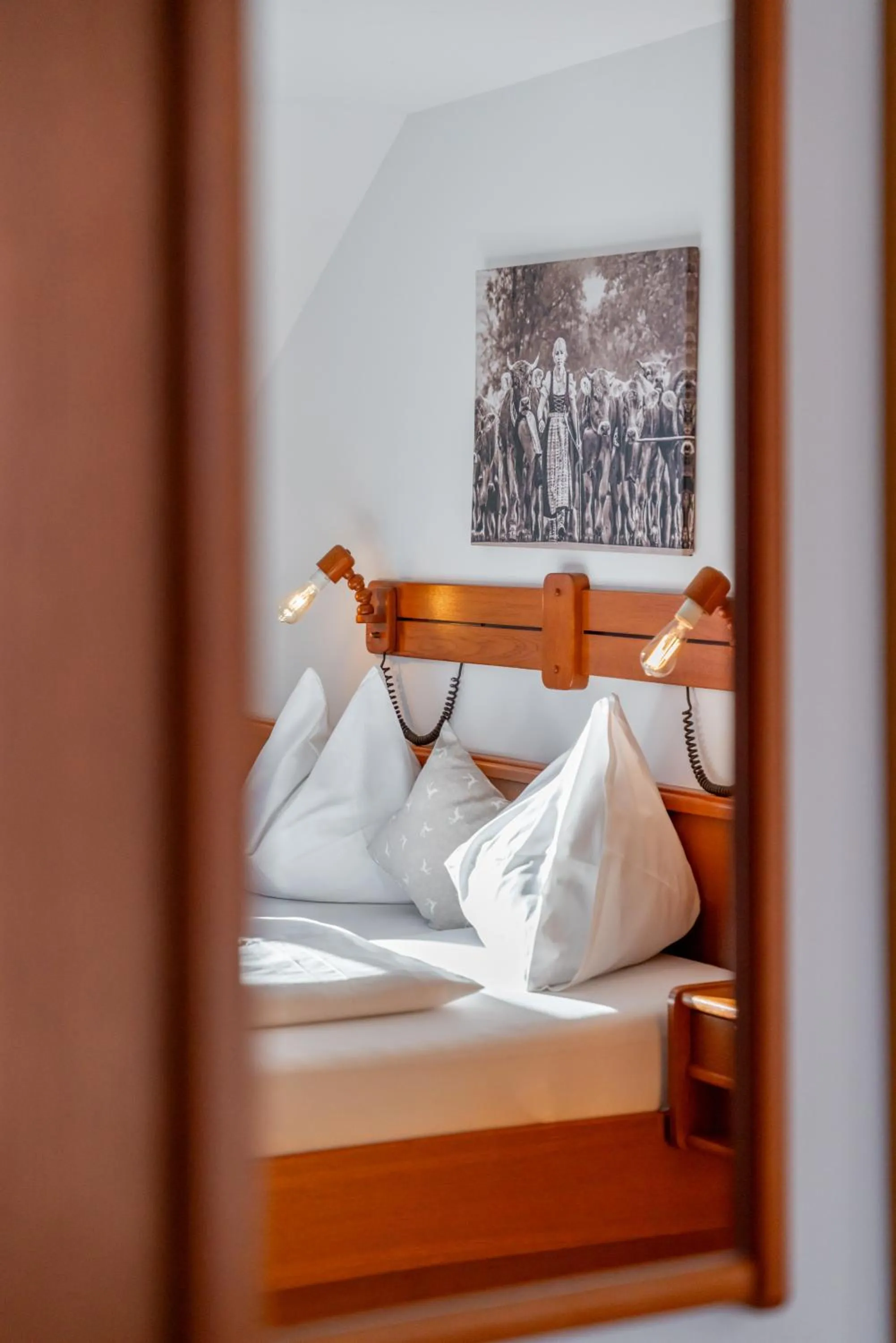 Bed in Hotel Gasthof Post