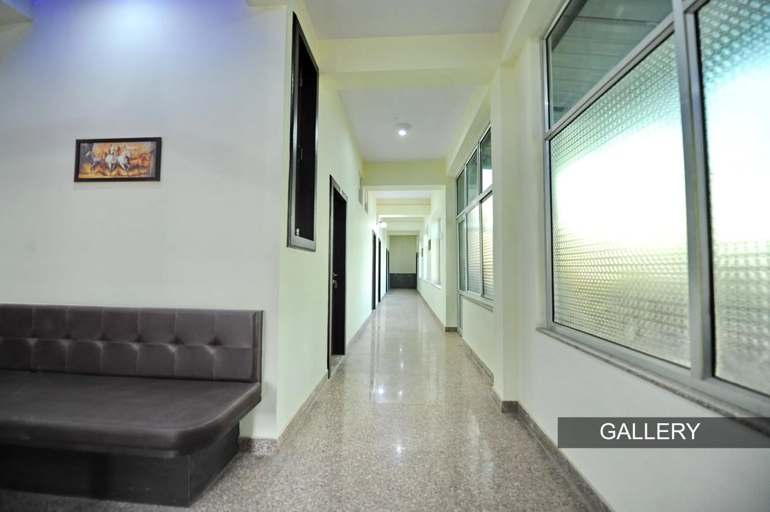 Lobby or reception in Hotel Shivam