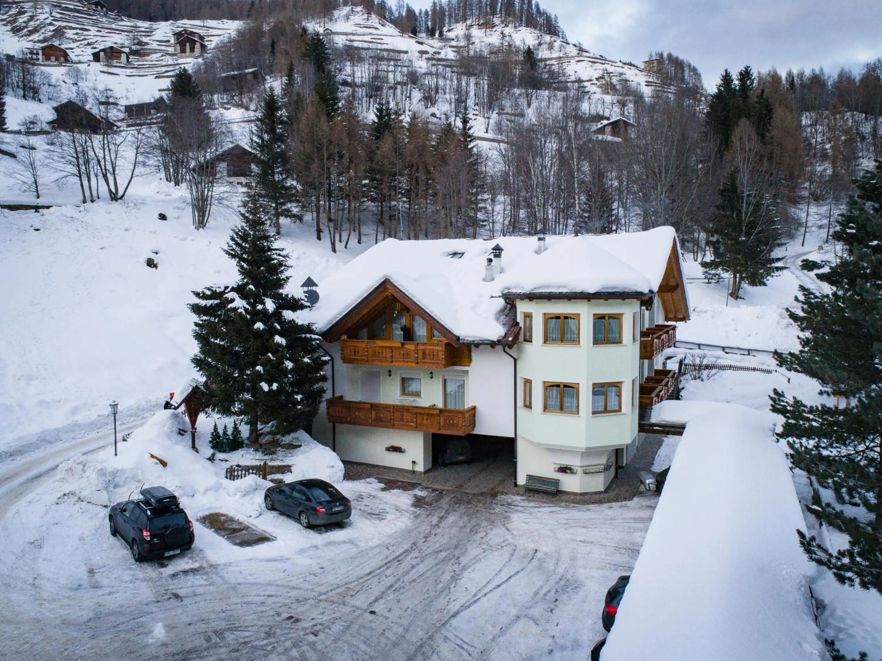 Property building in Family Apartments Vioz