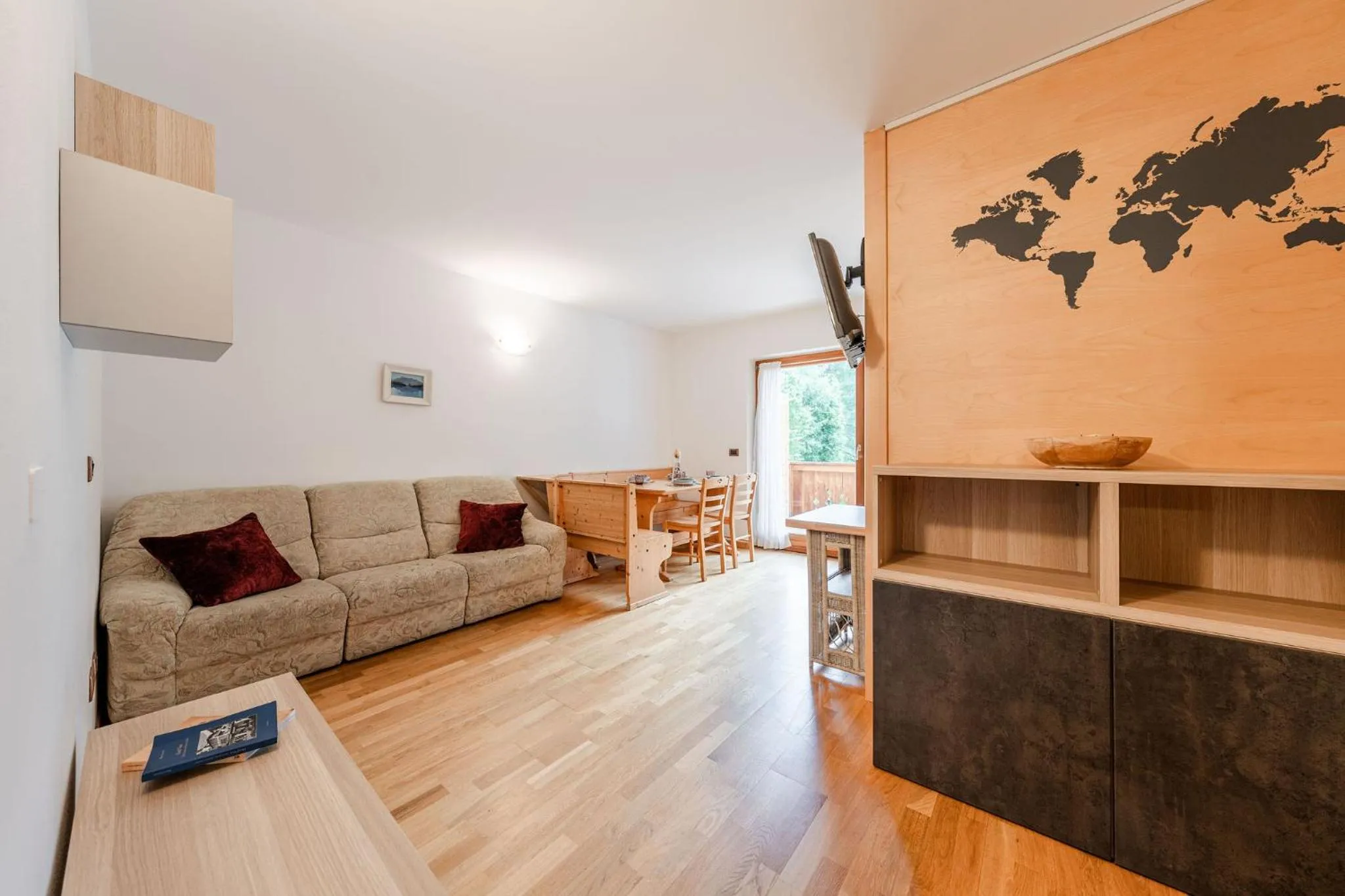 Kitchen or kitchenette in Family Apartments Vioz