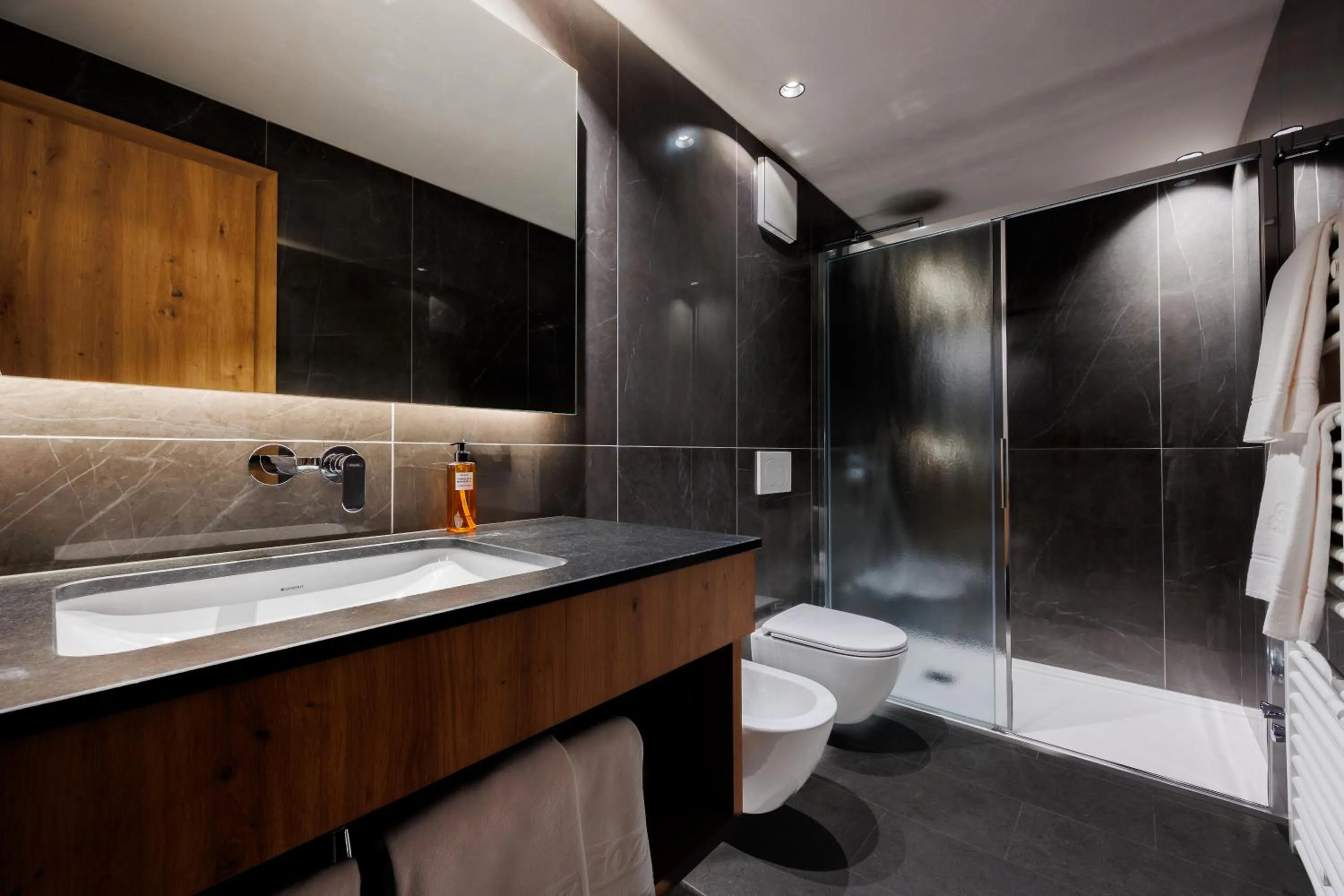 Shower in Family Apartments Vioz