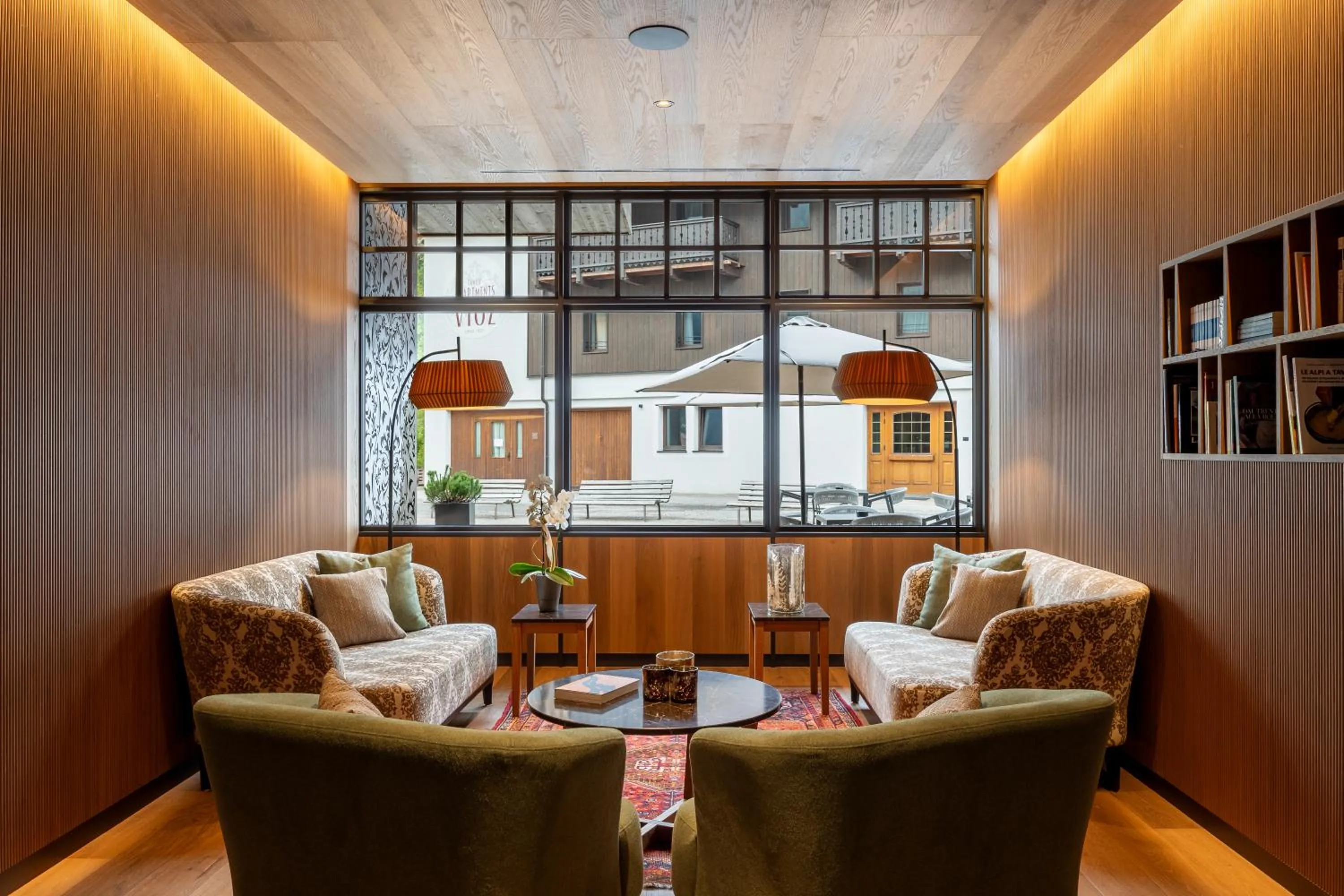 Living room in Family Apartments Vioz