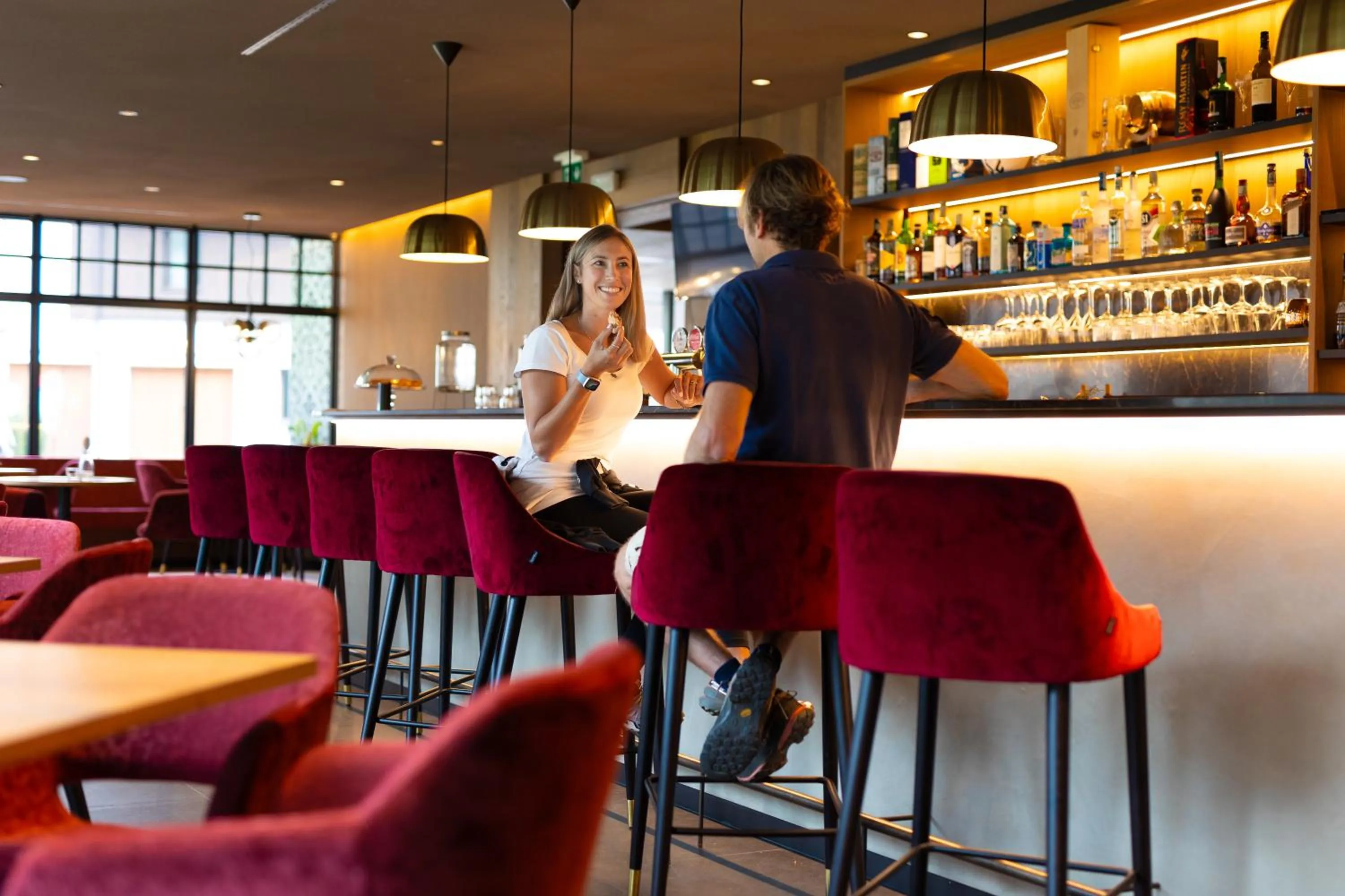 Lounge or bar in Family Apartments Vioz