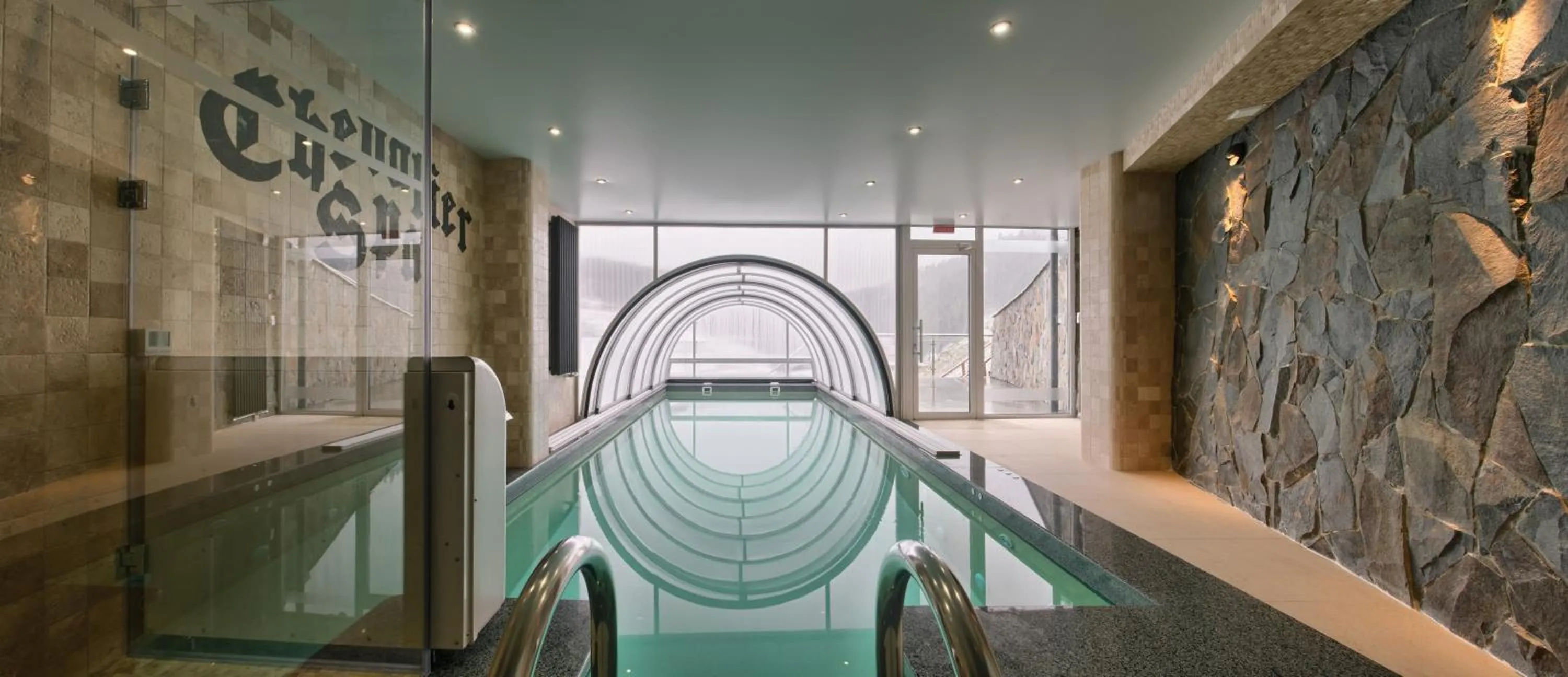 Swimming pool in Chevalier Hotel & SPA