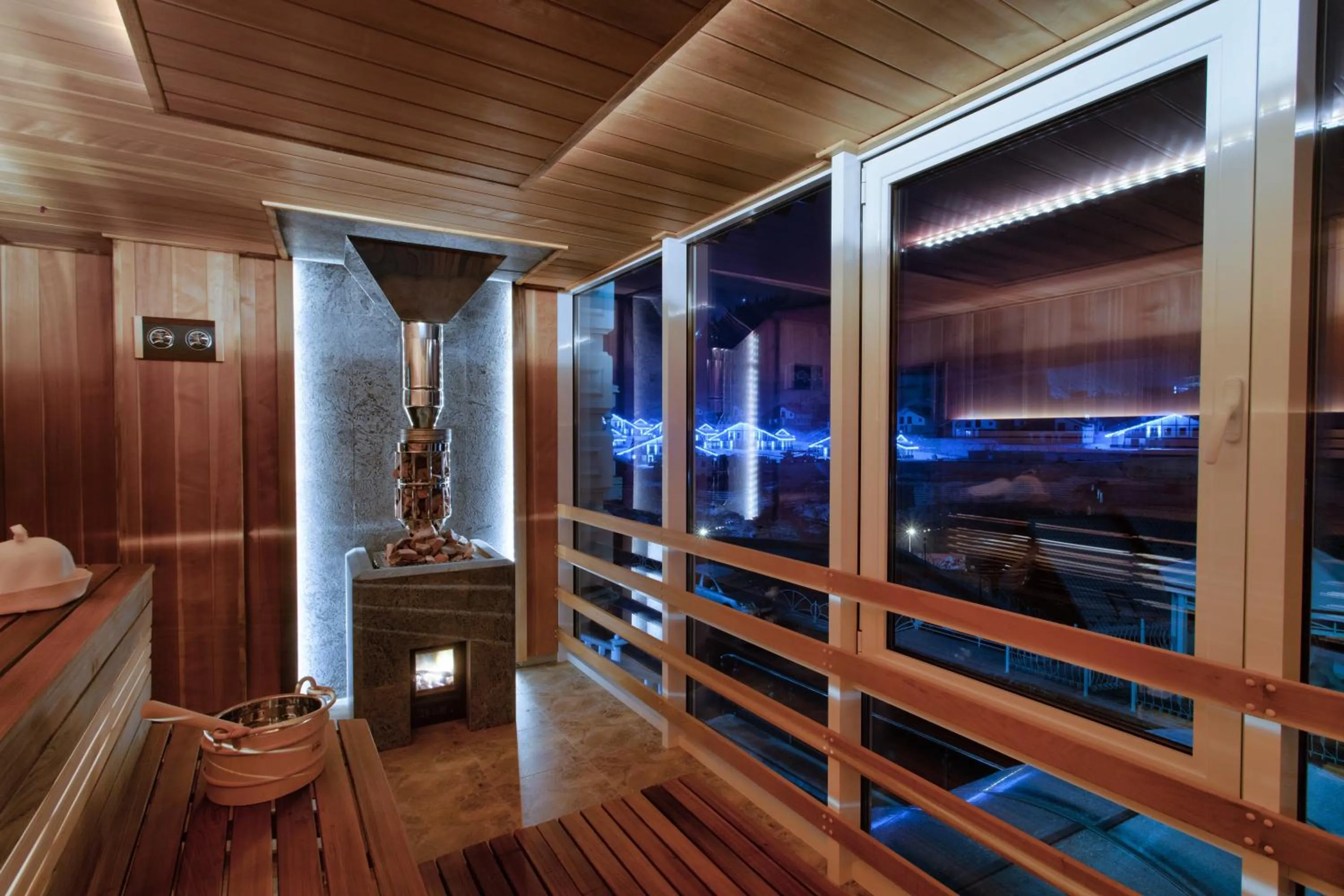 Sauna in Chevalier Hotel & SPA
