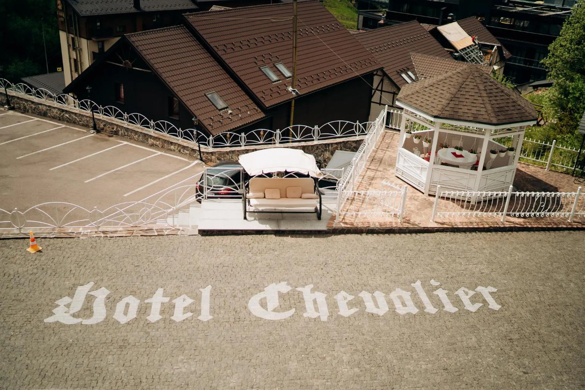 Property building in Chevalier Hotel & SPA