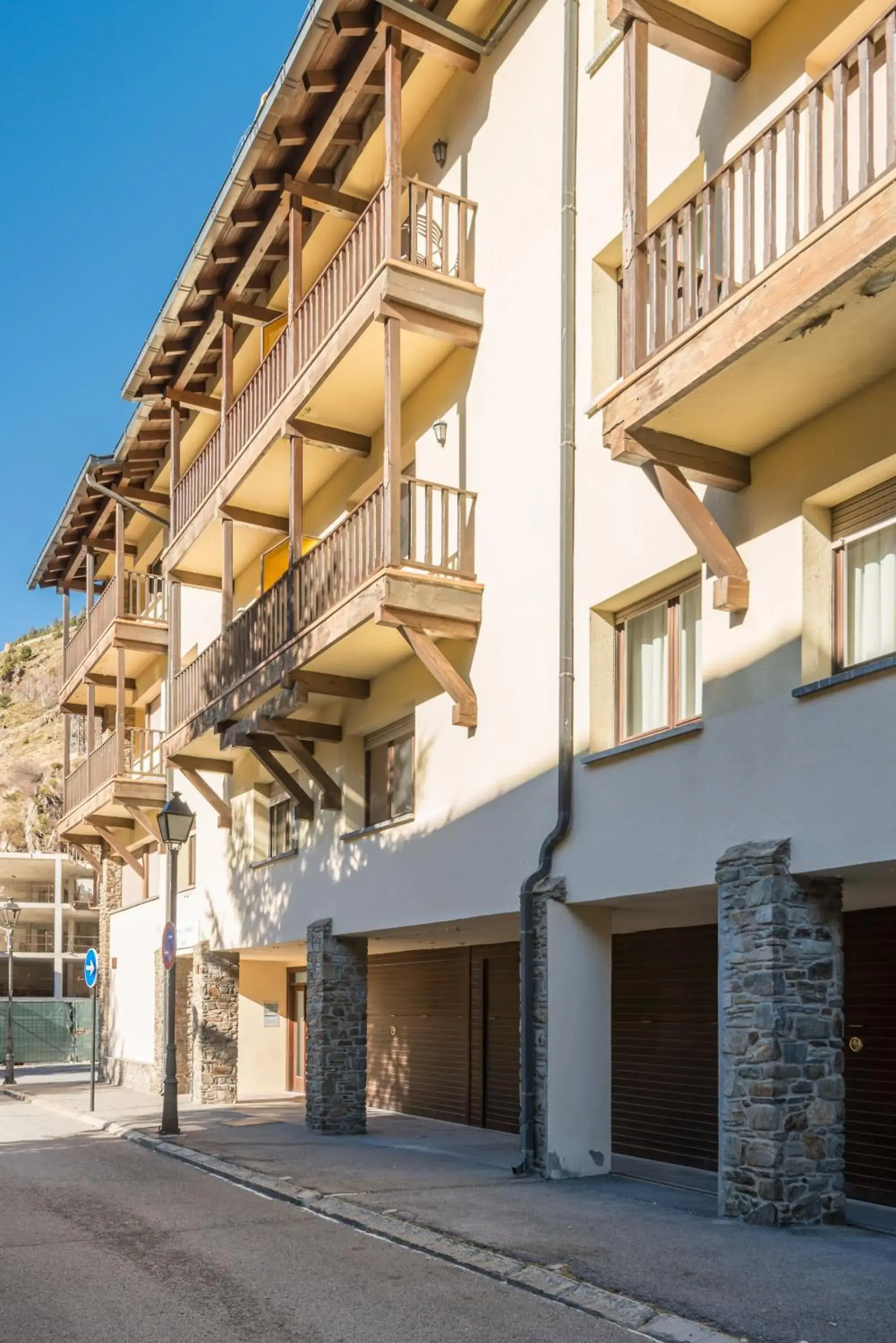 Property building in Pierre & Vacances Andorra Alba Property building in Pierre & Vacances Andorra Alba