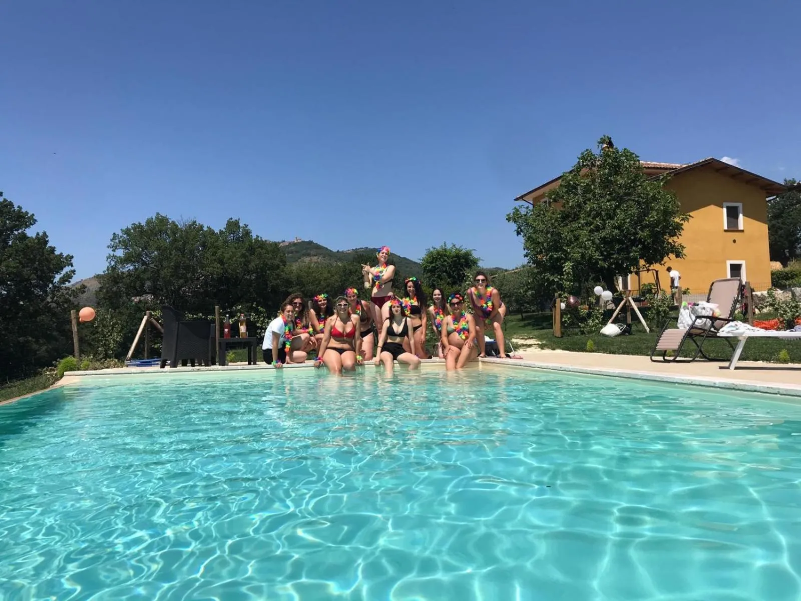 Swimming pool in Viale dei Ciliegi