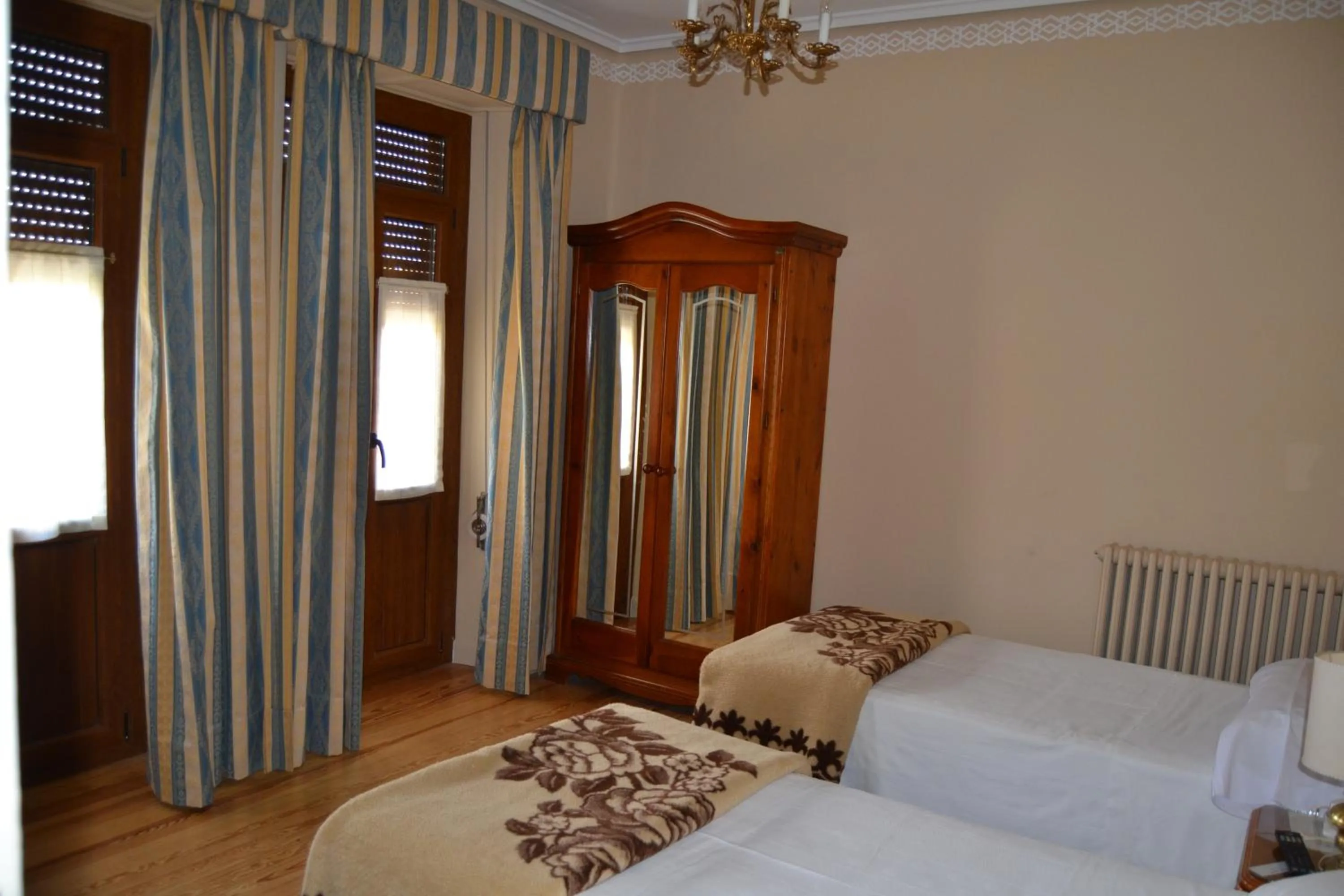 Bed in Hotel Villegas