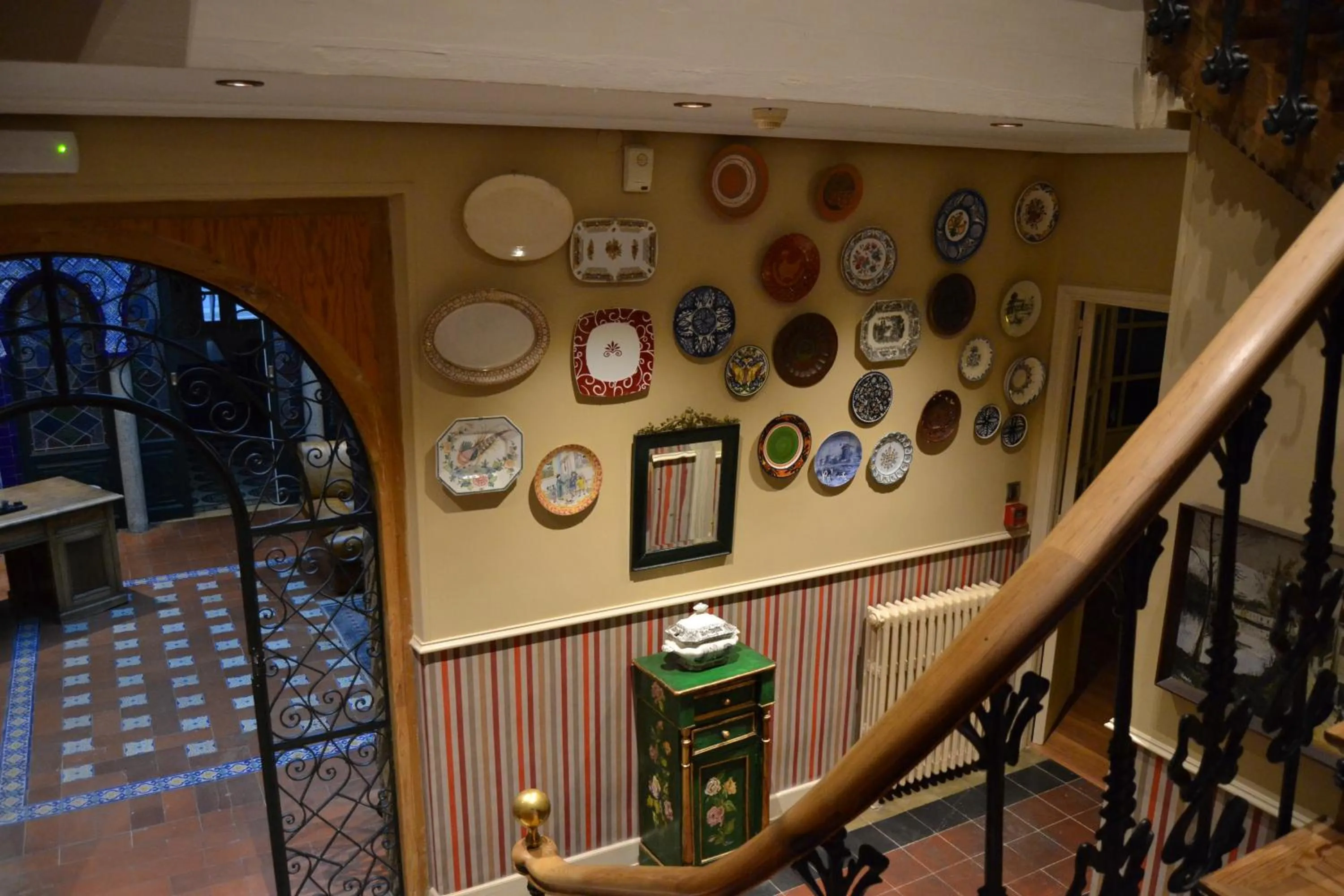 Decorative detail in Hotel Villegas