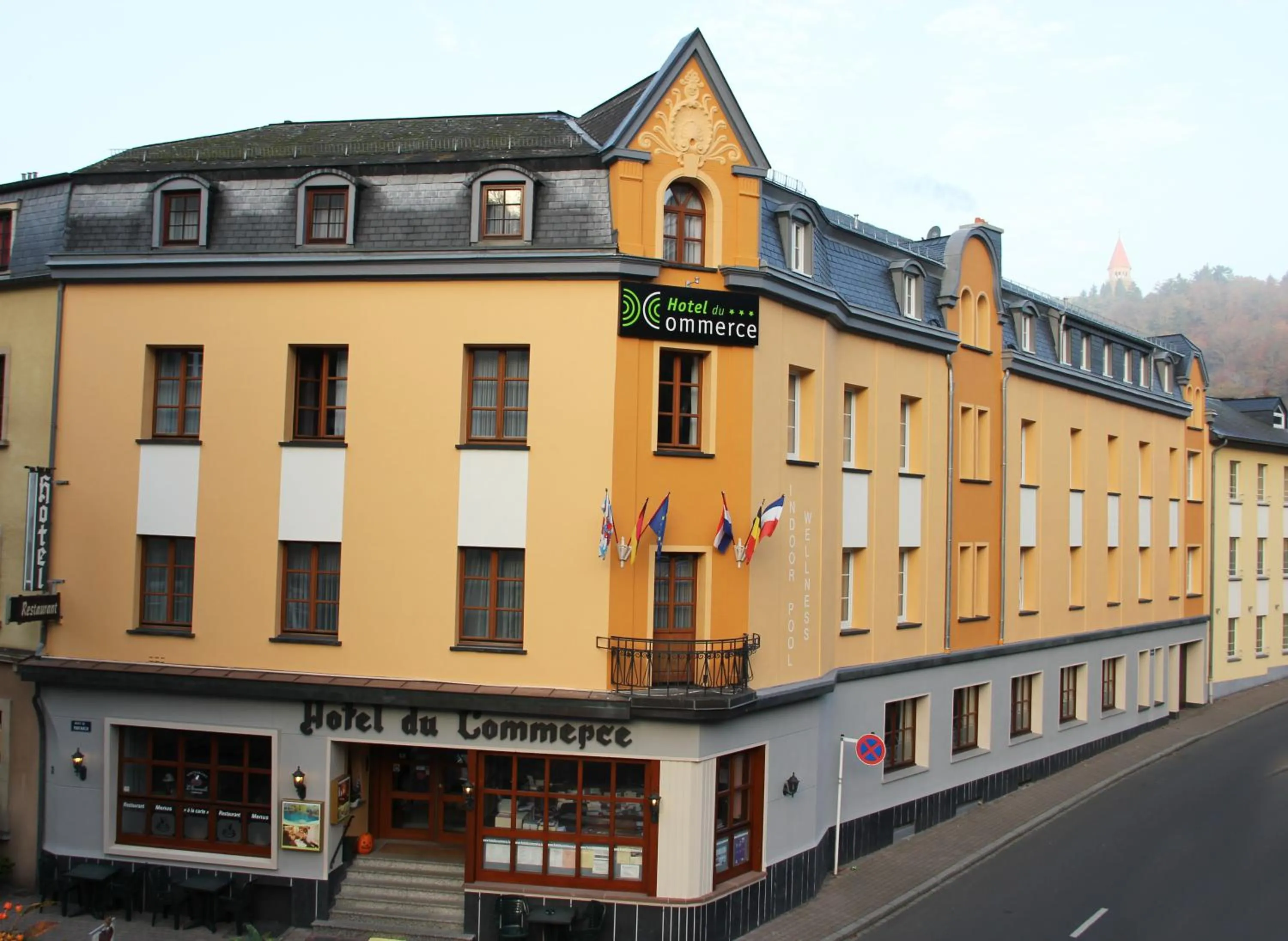 Facade/entrance in Hotel du Commerce - Restaurant La Table de Clervaux