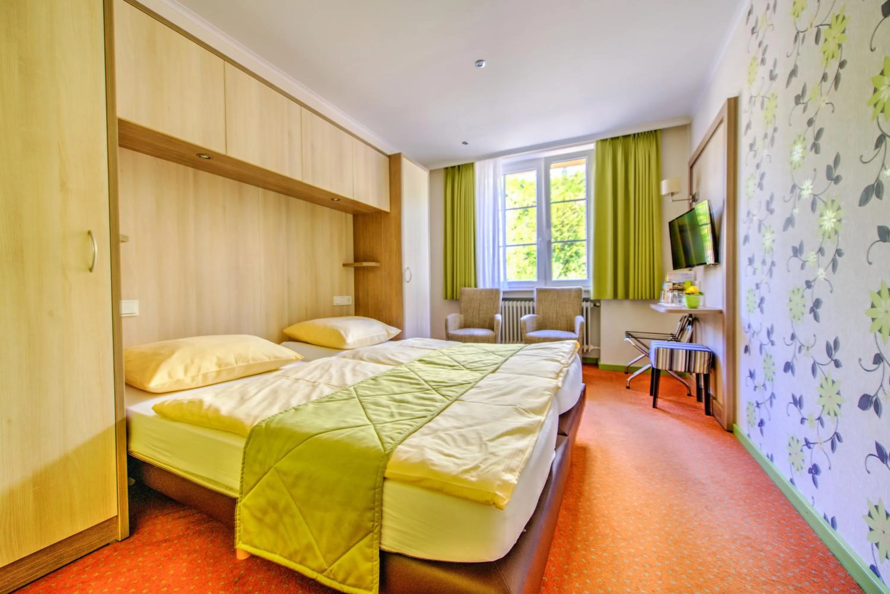 Bed in Hotel du Commerce - Restaurant La Table de Clervaux