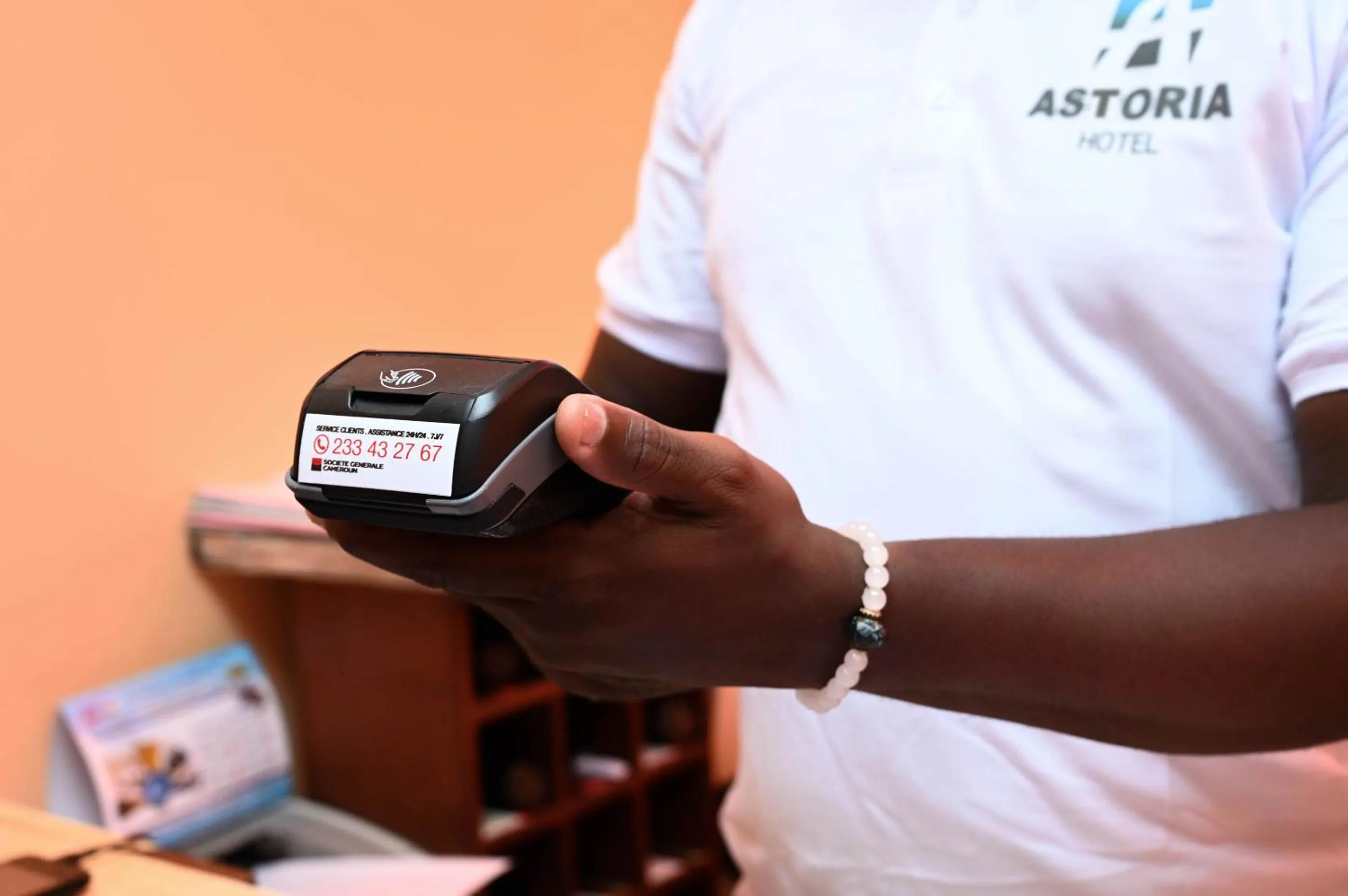 Lobby or reception in Hotel Astoria