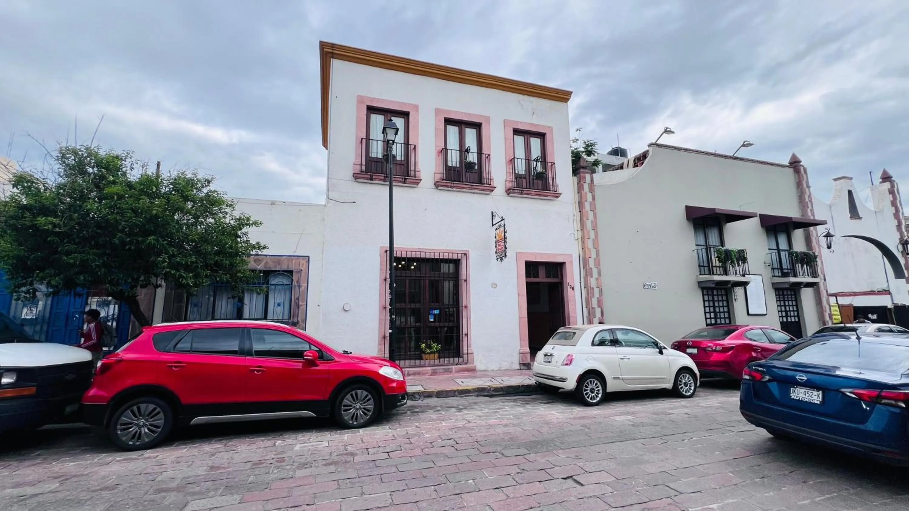 Property building in Cinco de Mayo Hotel