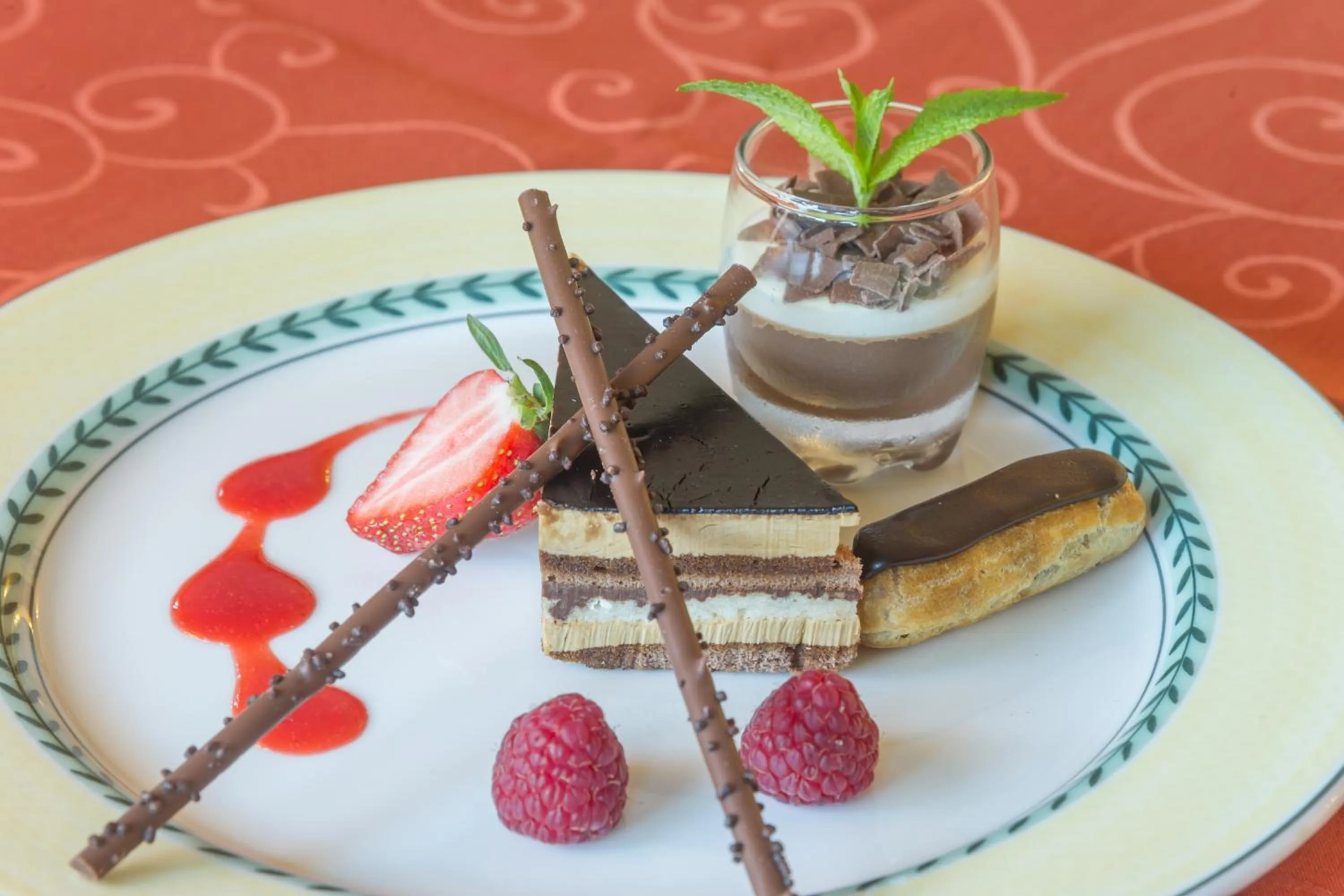 Food close-up in Hostellerie Val Fleuri