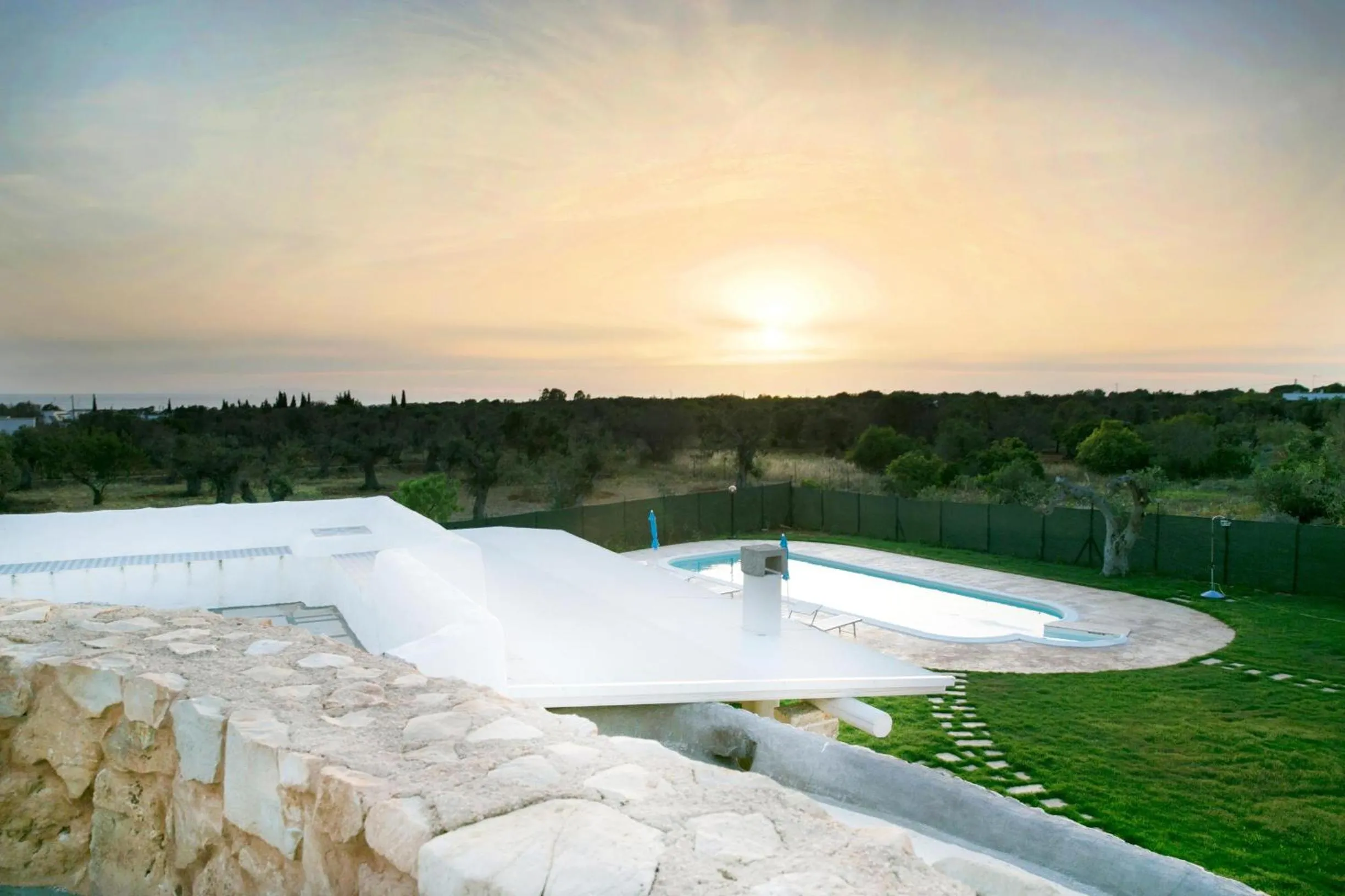 Sea view in Villa Trullo Indipendente