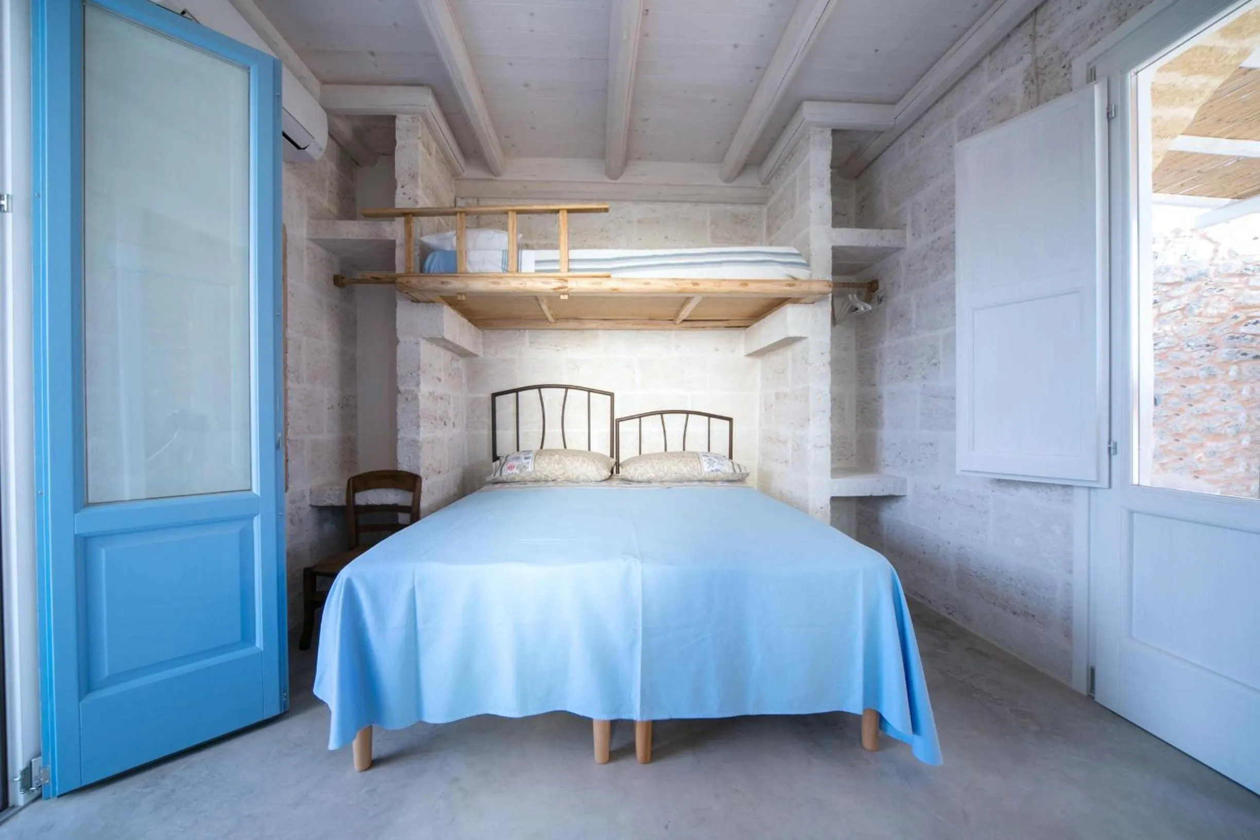 Bedroom, Bed in Villa Trullo Indipendente