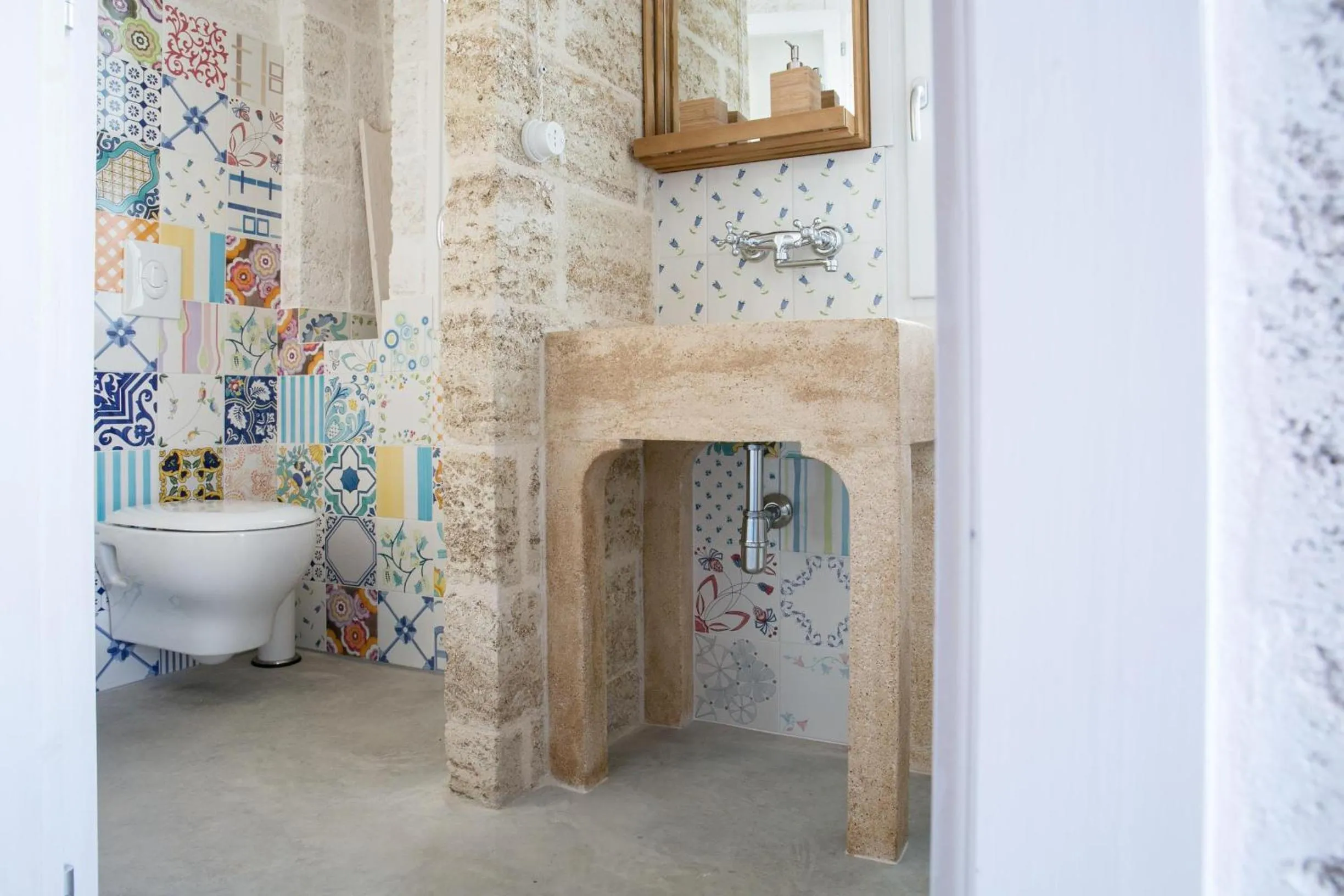 Bathroom in Villa Trullo Indipendente