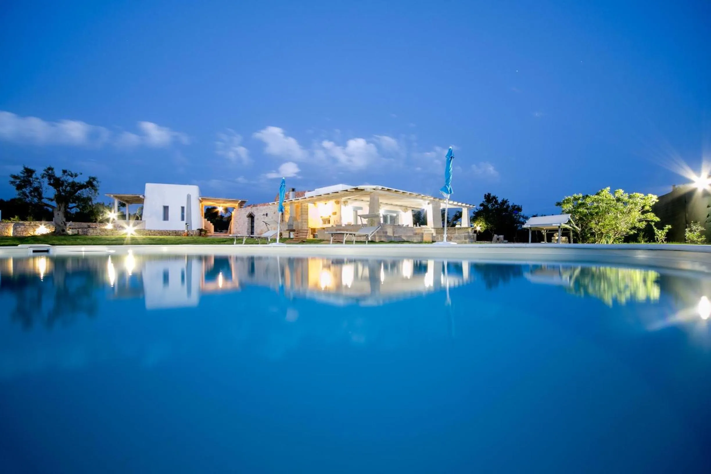 Swimming pool in Villa Trullo Indipendente