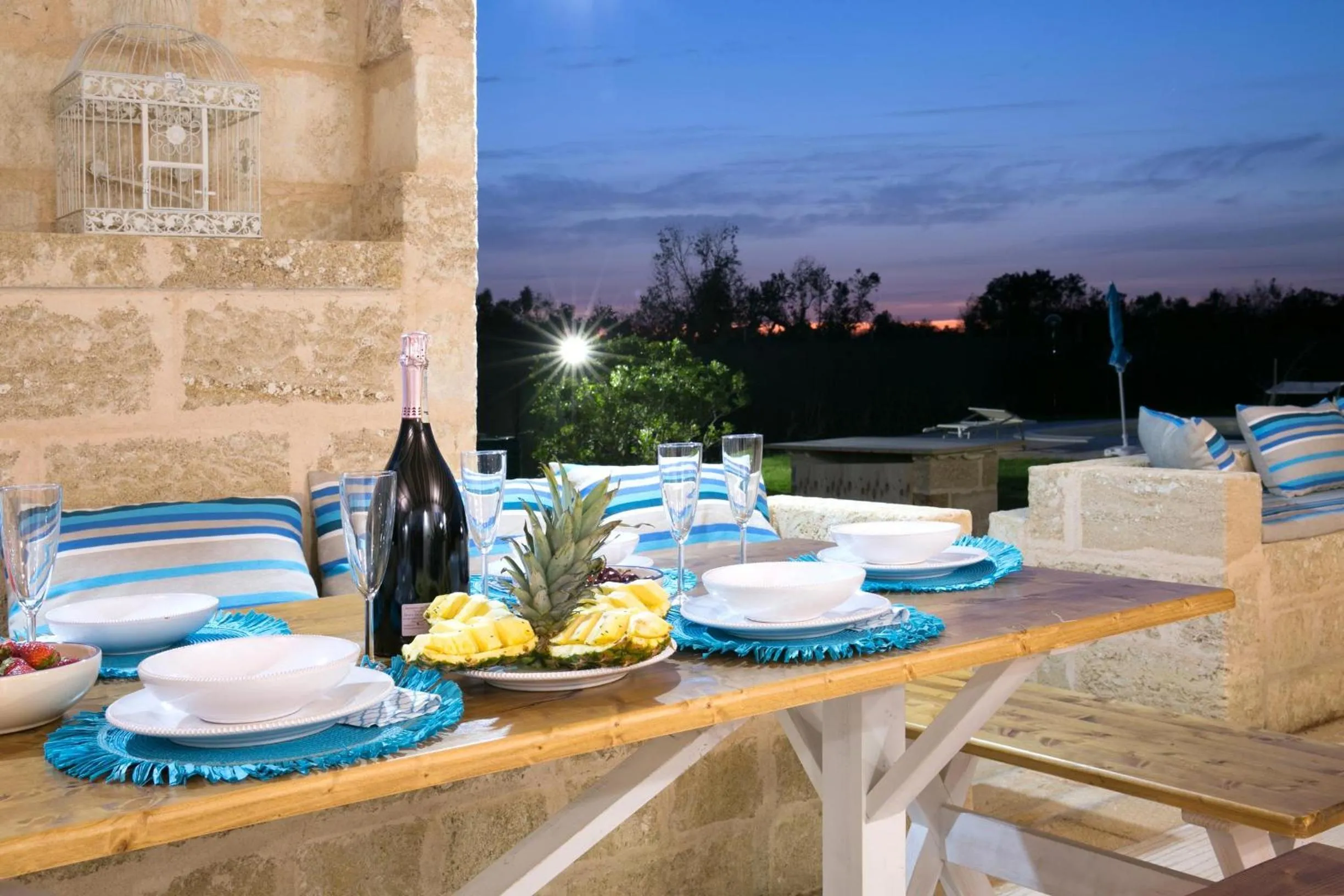 Balcony/Terrace in Villa Trullo Indipendente