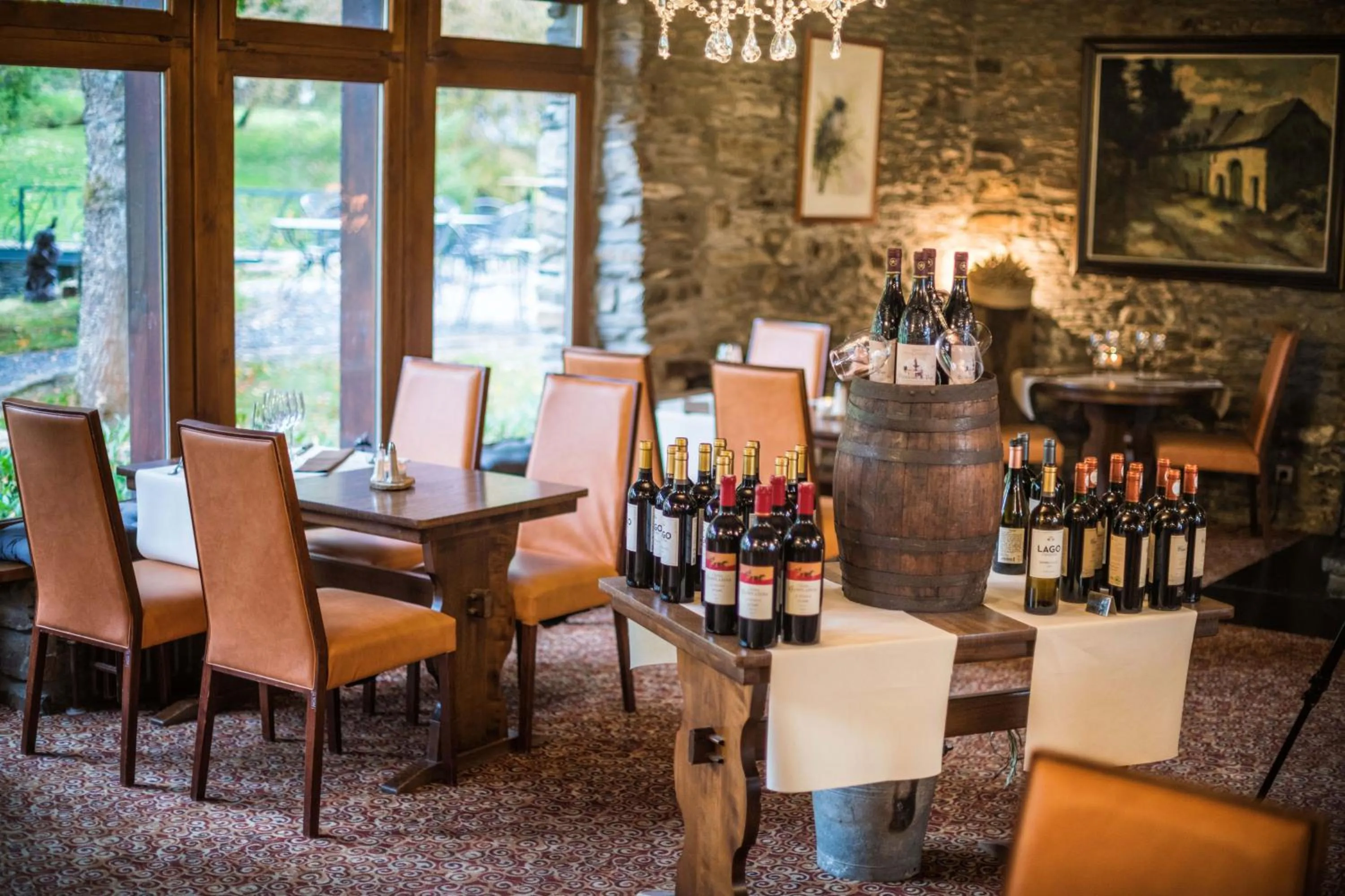 Restaurant/places to eat in Domaine du Moulin d'Asselborn