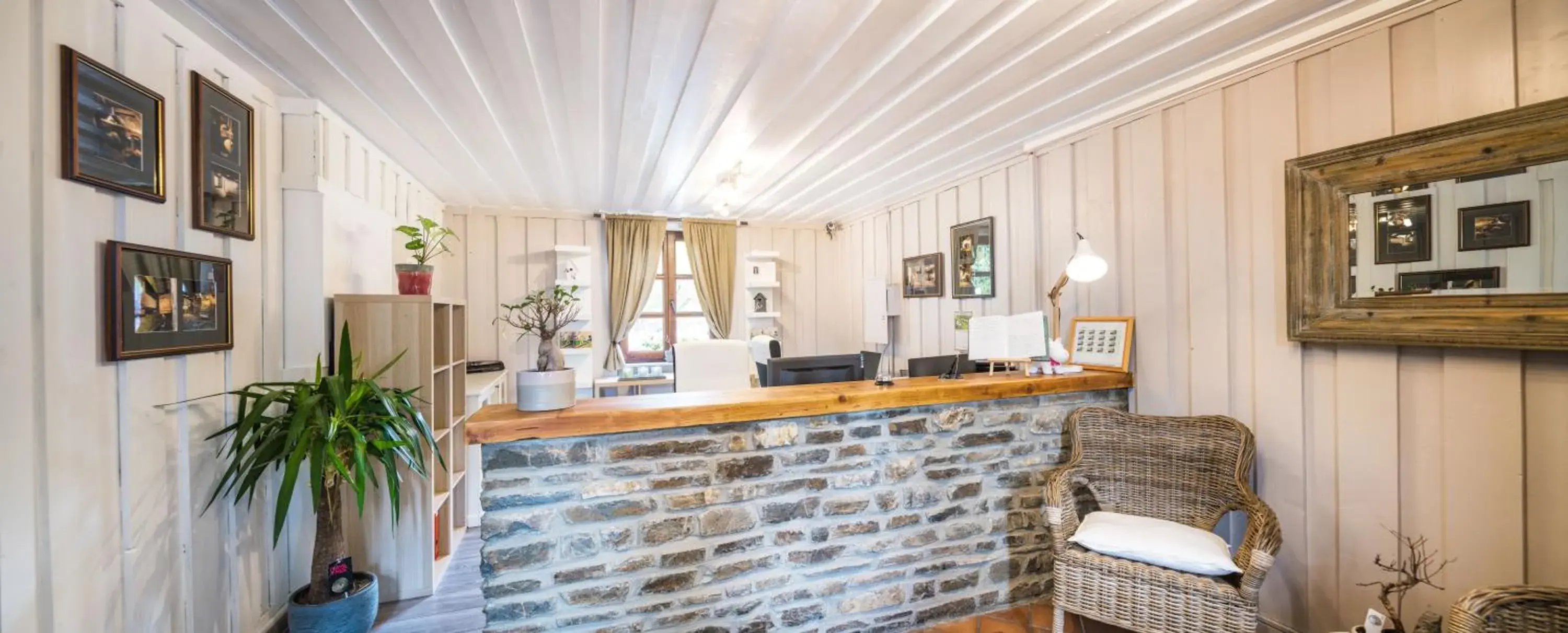 Lobby or reception in Domaine du Moulin d'Asselborn Lobby or reception in Domaine du Moulin d'Asselborn