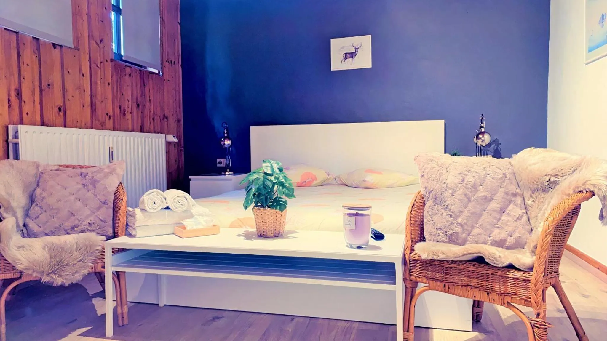 Bed in Domaine du Moulin d'Asselborn