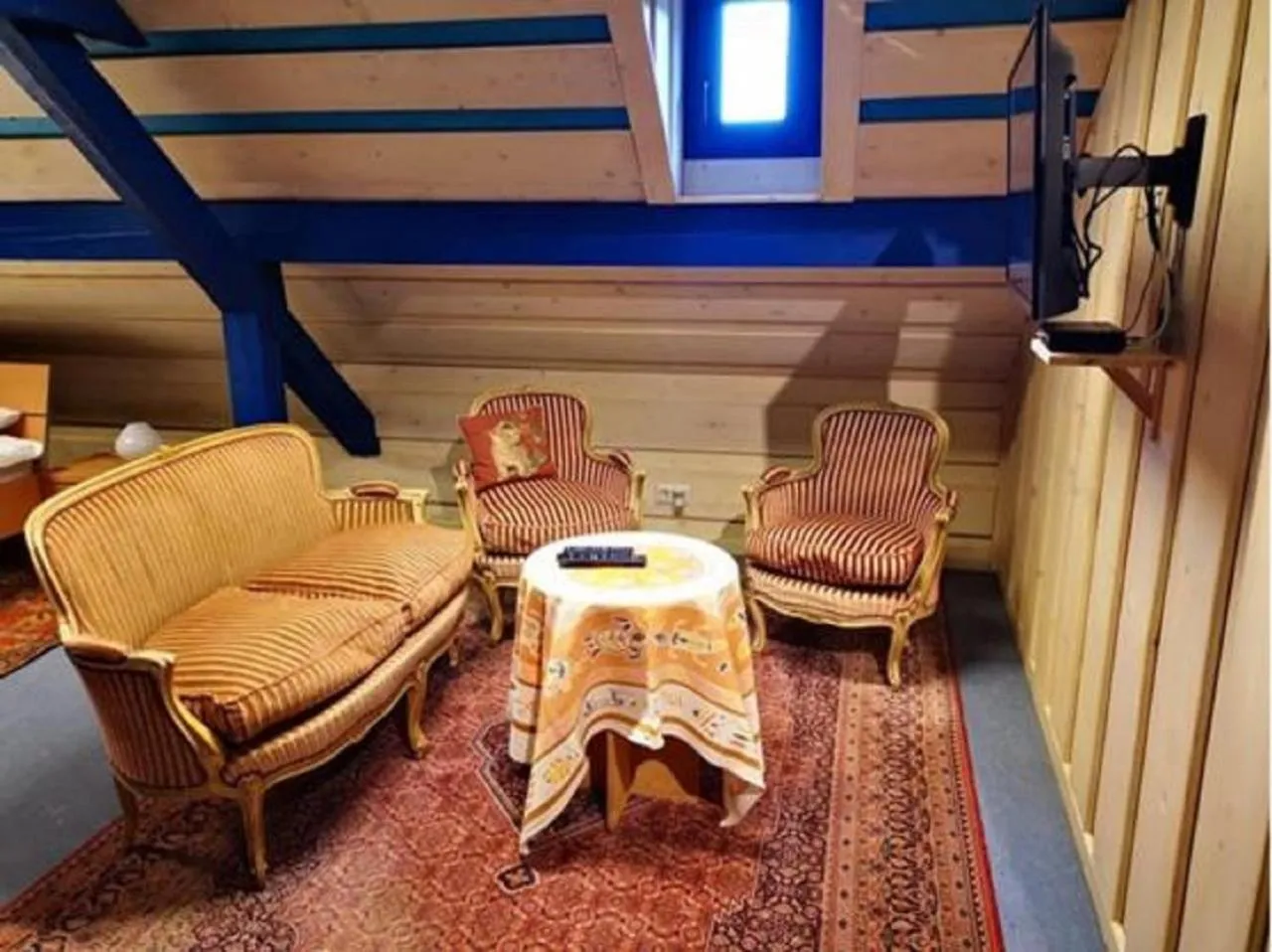 Seating area in Domaine du Moulin d'Asselborn