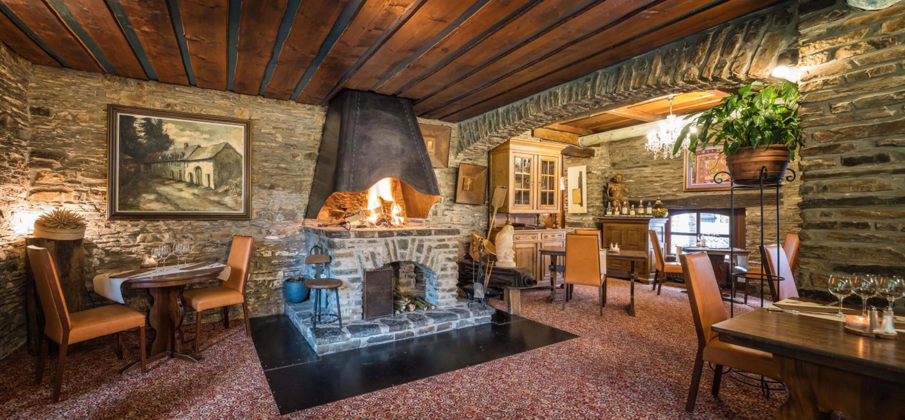 Restaurant/places to eat in Domaine du Moulin d'Asselborn