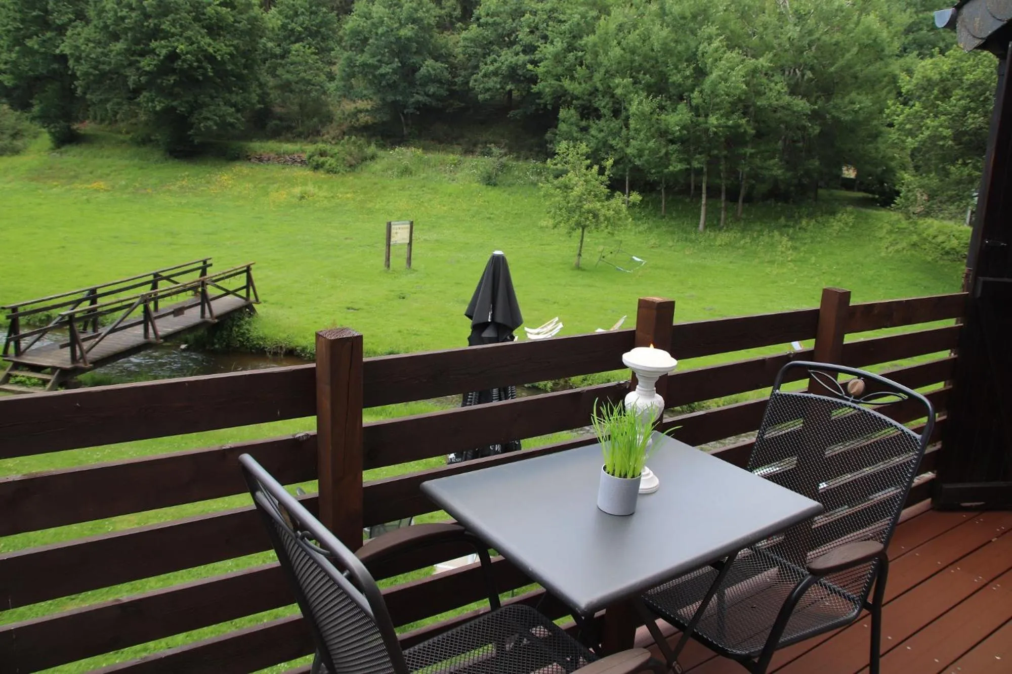 Balcony/Terrace in Domaine du Moulin d'Asselborn