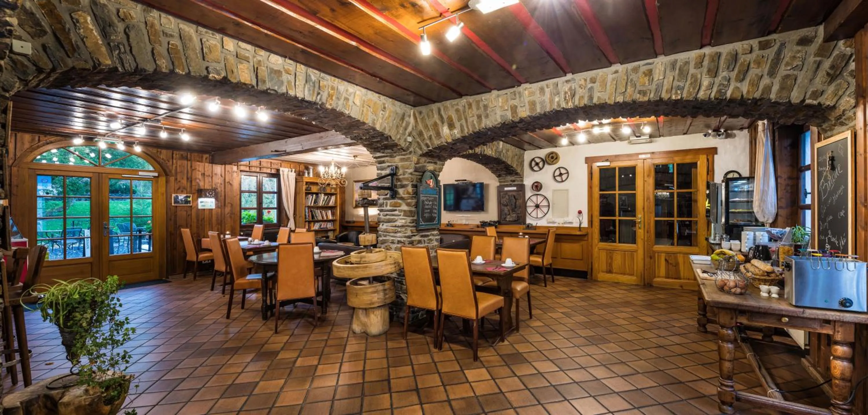 Living room in Domaine du Moulin d'Asselborn