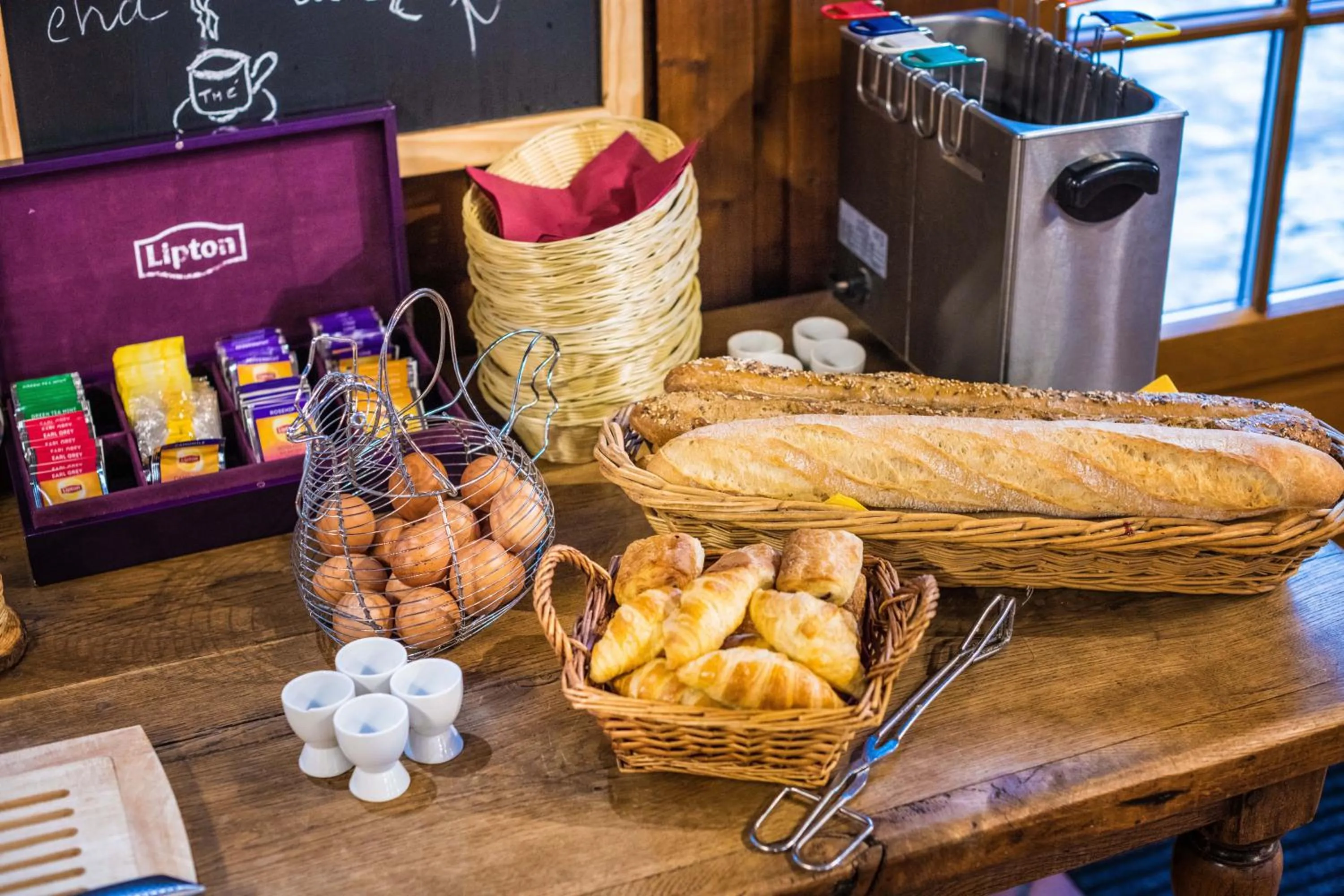Food close-up in Domaine du Moulin d'Asselborn