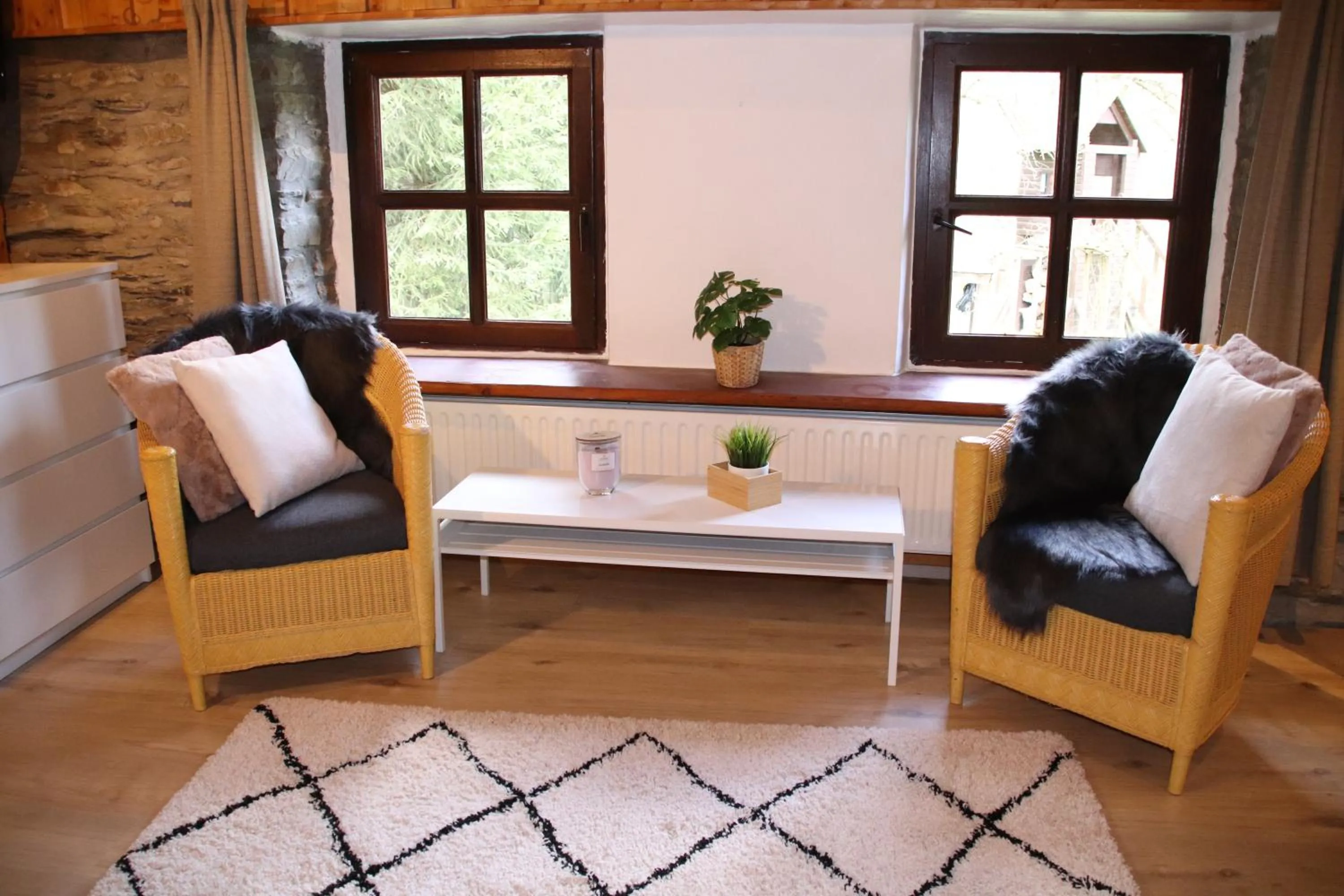 Seating area in Domaine du Moulin d'Asselborn