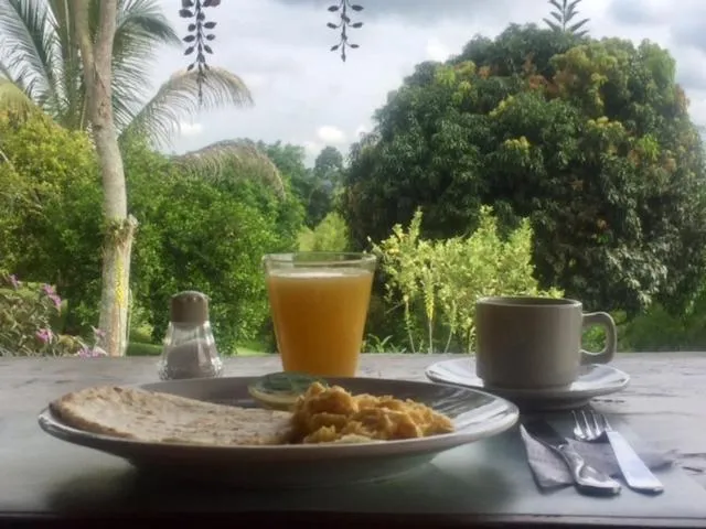 American breakfast in Casa Hotel Sao Paulo