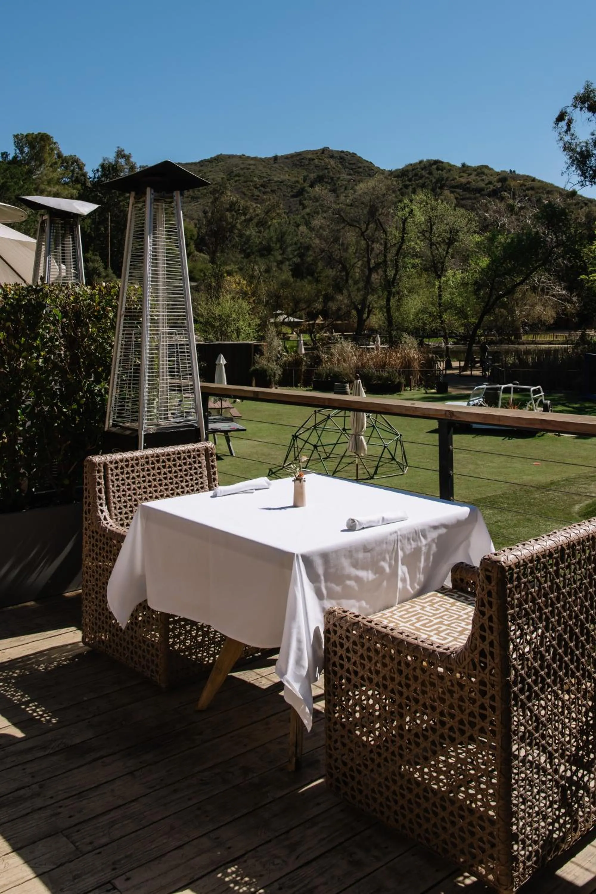 Restaurant/places to eat in CALAMIGOS RANCH Resort & Spa