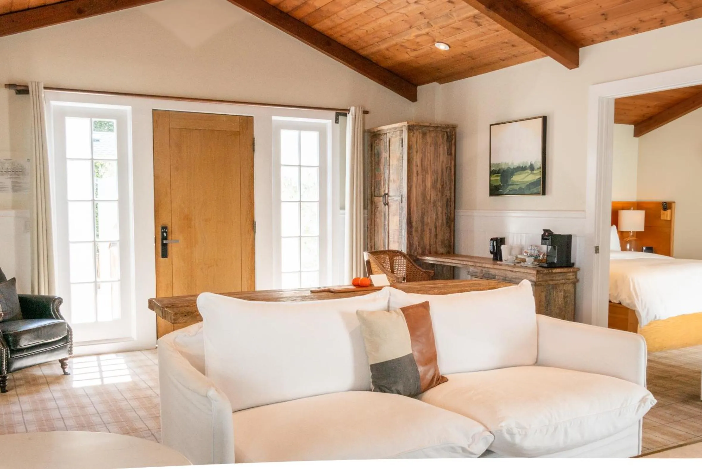 Living room in CALAMIGOS RANCH Resort & Spa