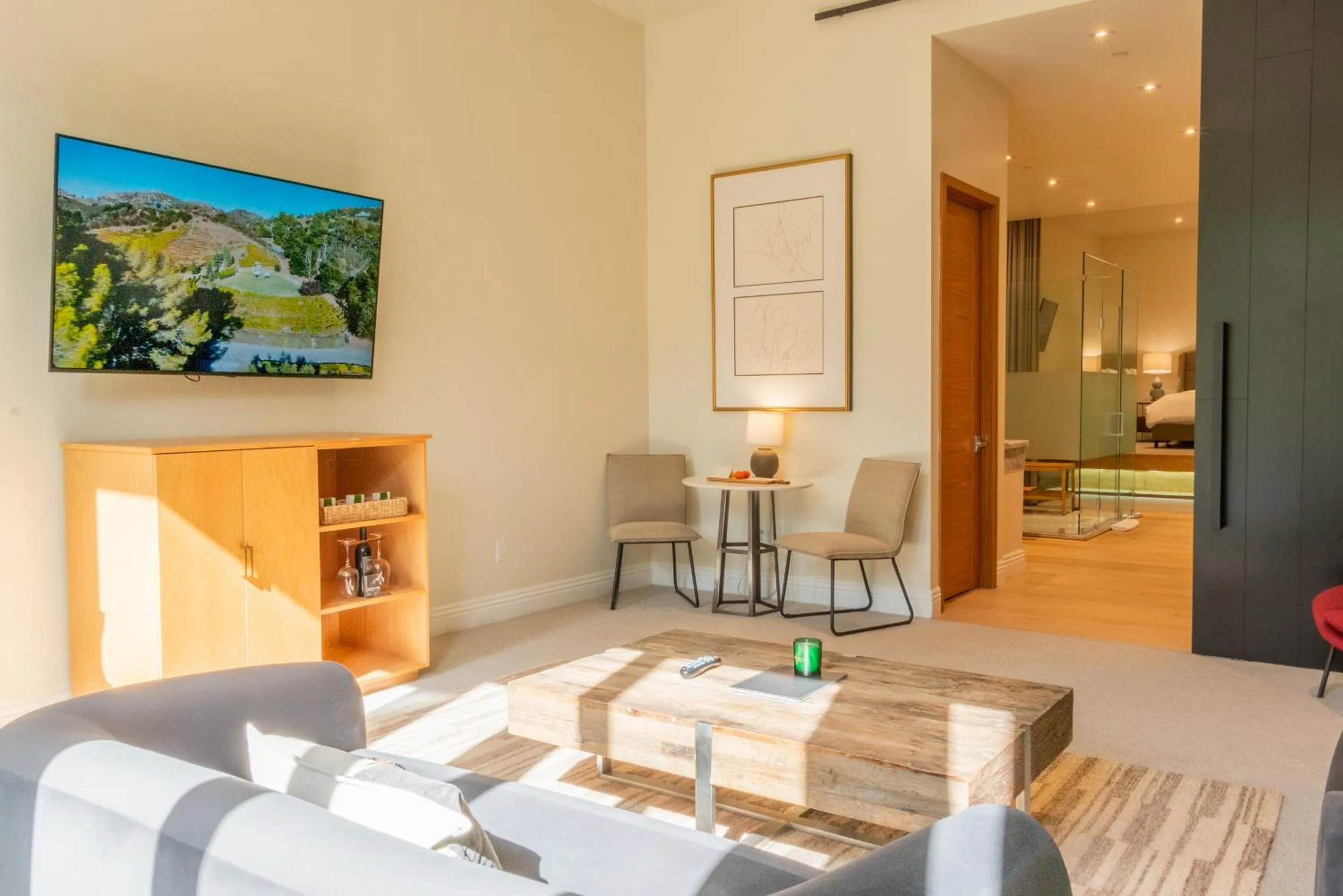 Living room in CALAMIGOS RANCH Resort & Spa