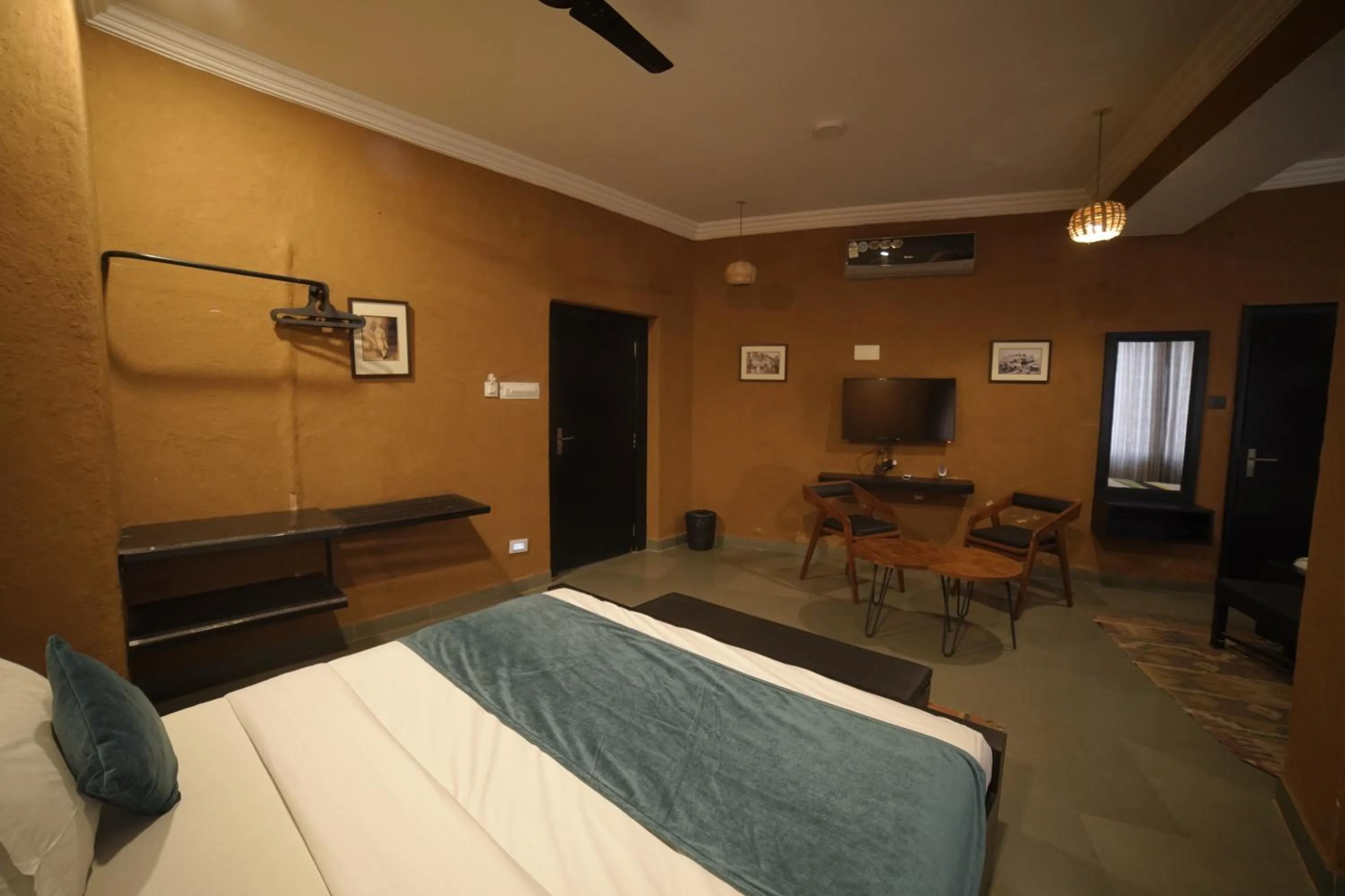 View (from property/room), Bed in Hotel Banjara Heritage