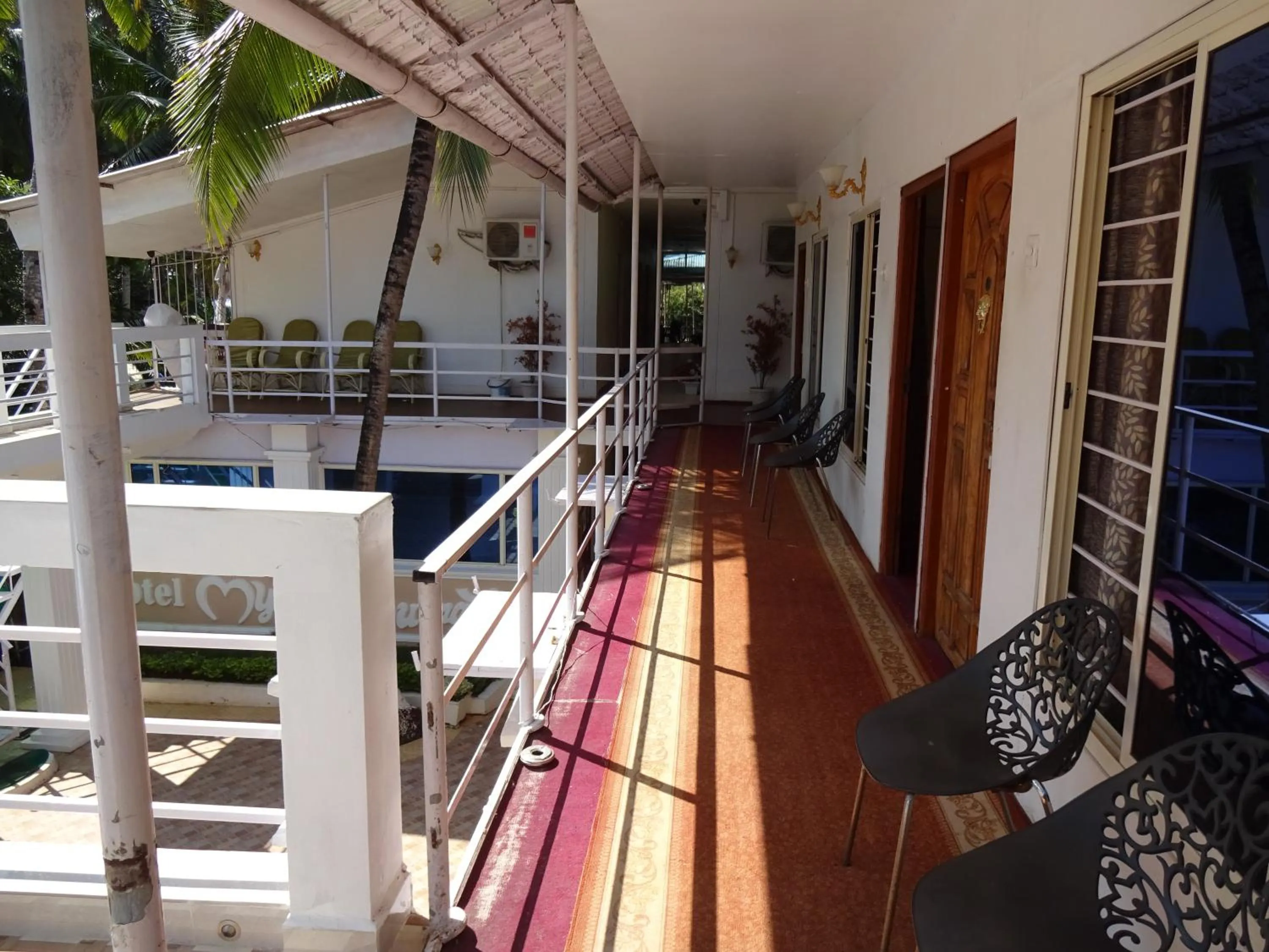 Balcony/Terrace in Hotel My Soulmate, Palolem Beach
