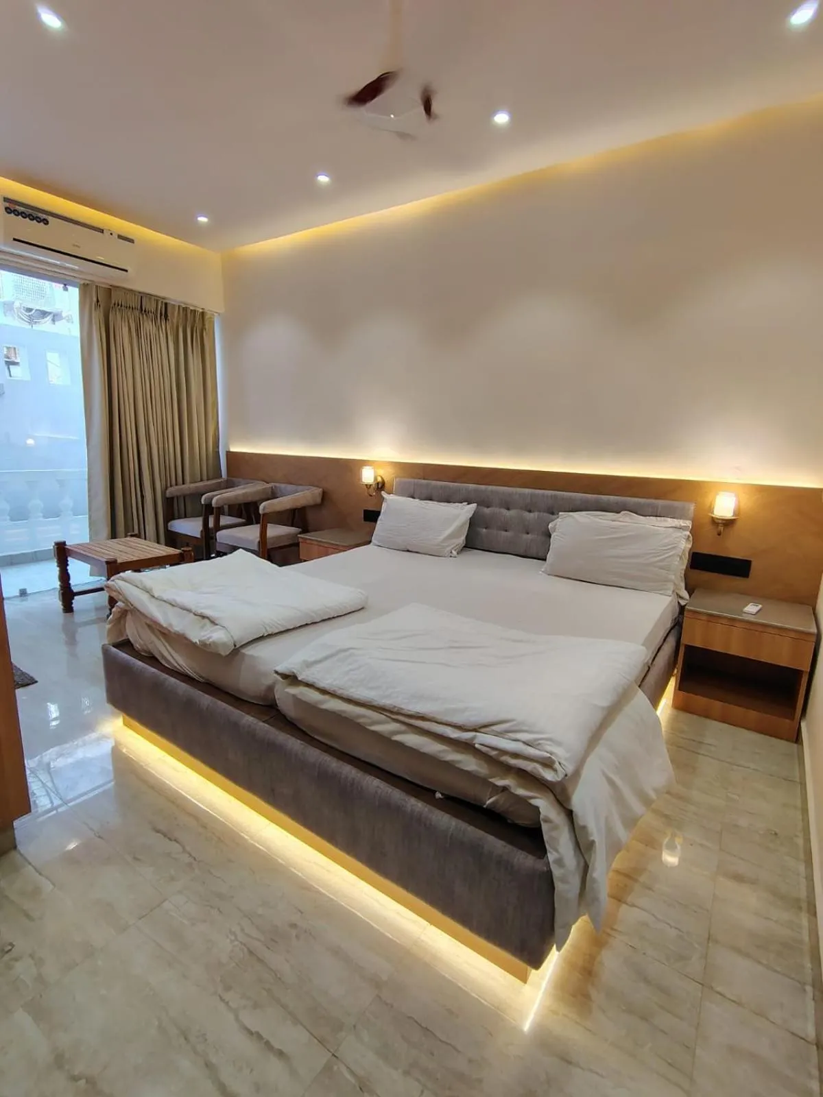 Bedroom, Bed in Hotel My Soulmate, Palolem Beach