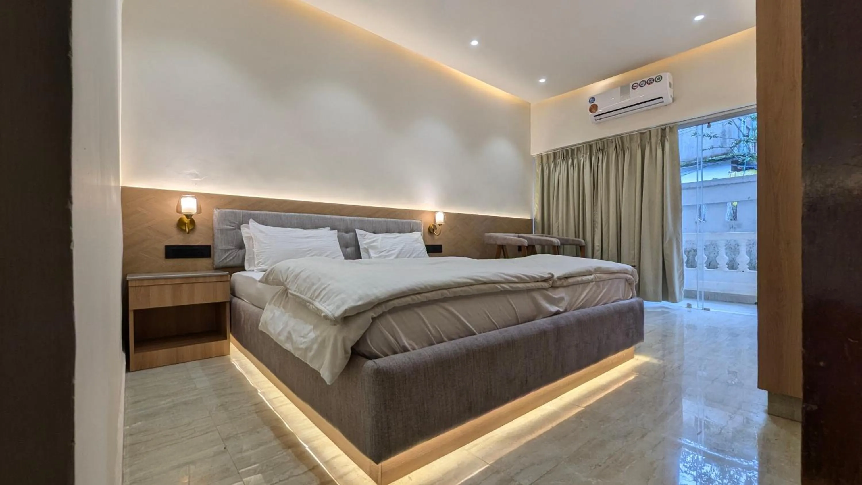 Bed in Hotel My Soulmate, Palolem Beach