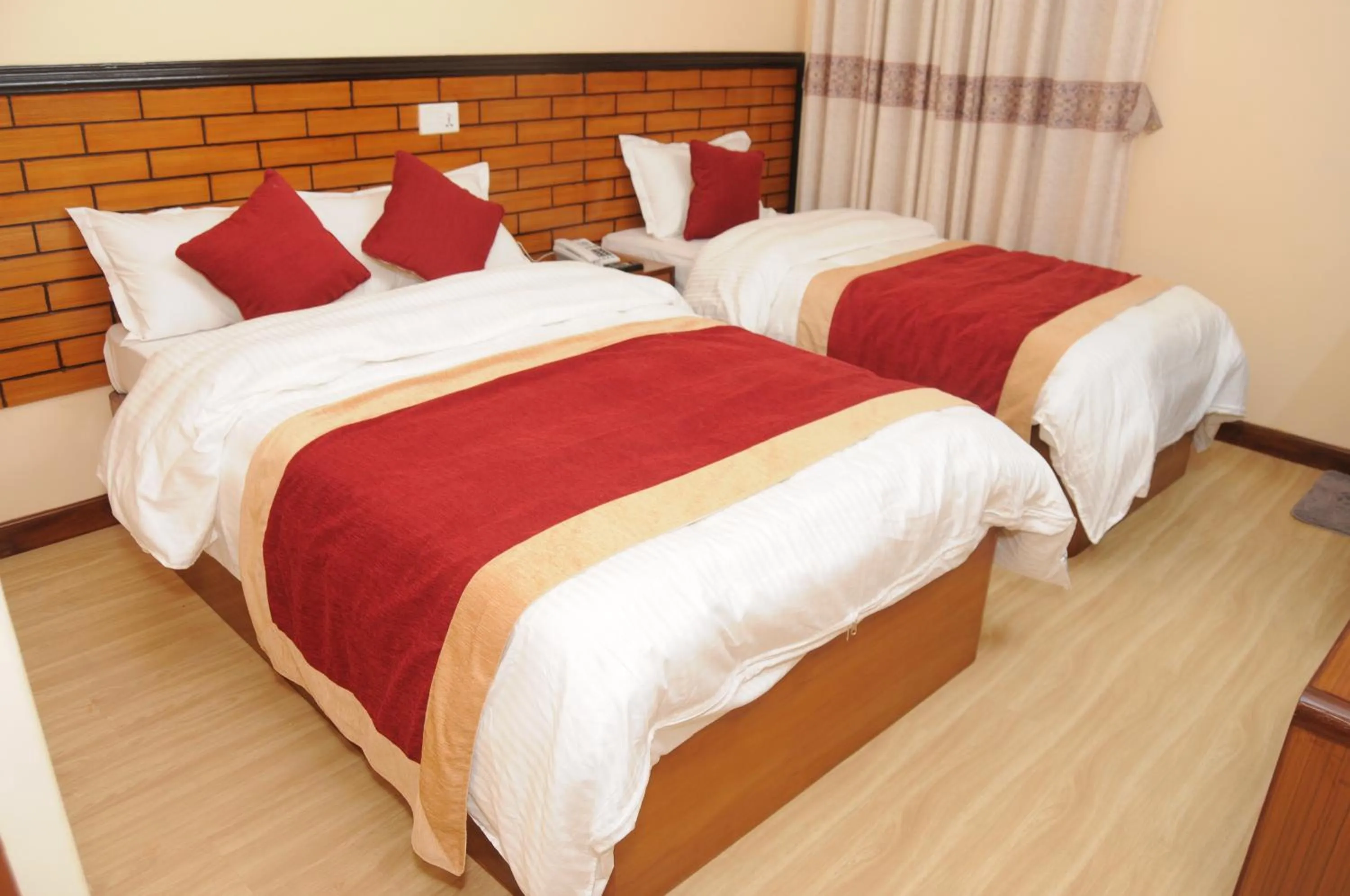 Bed in Hotel Bagmati