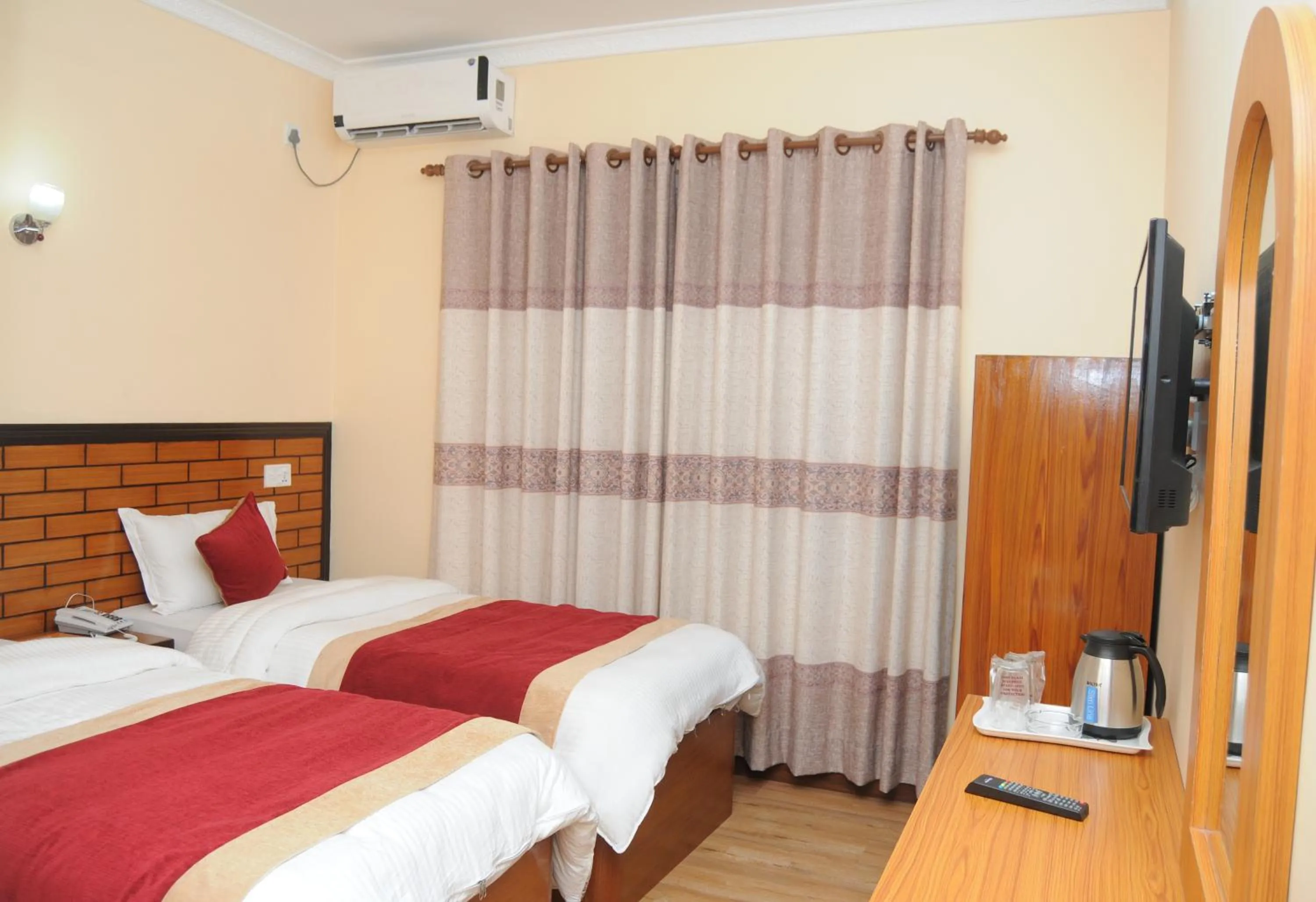 Bed in Hotel Bagmati