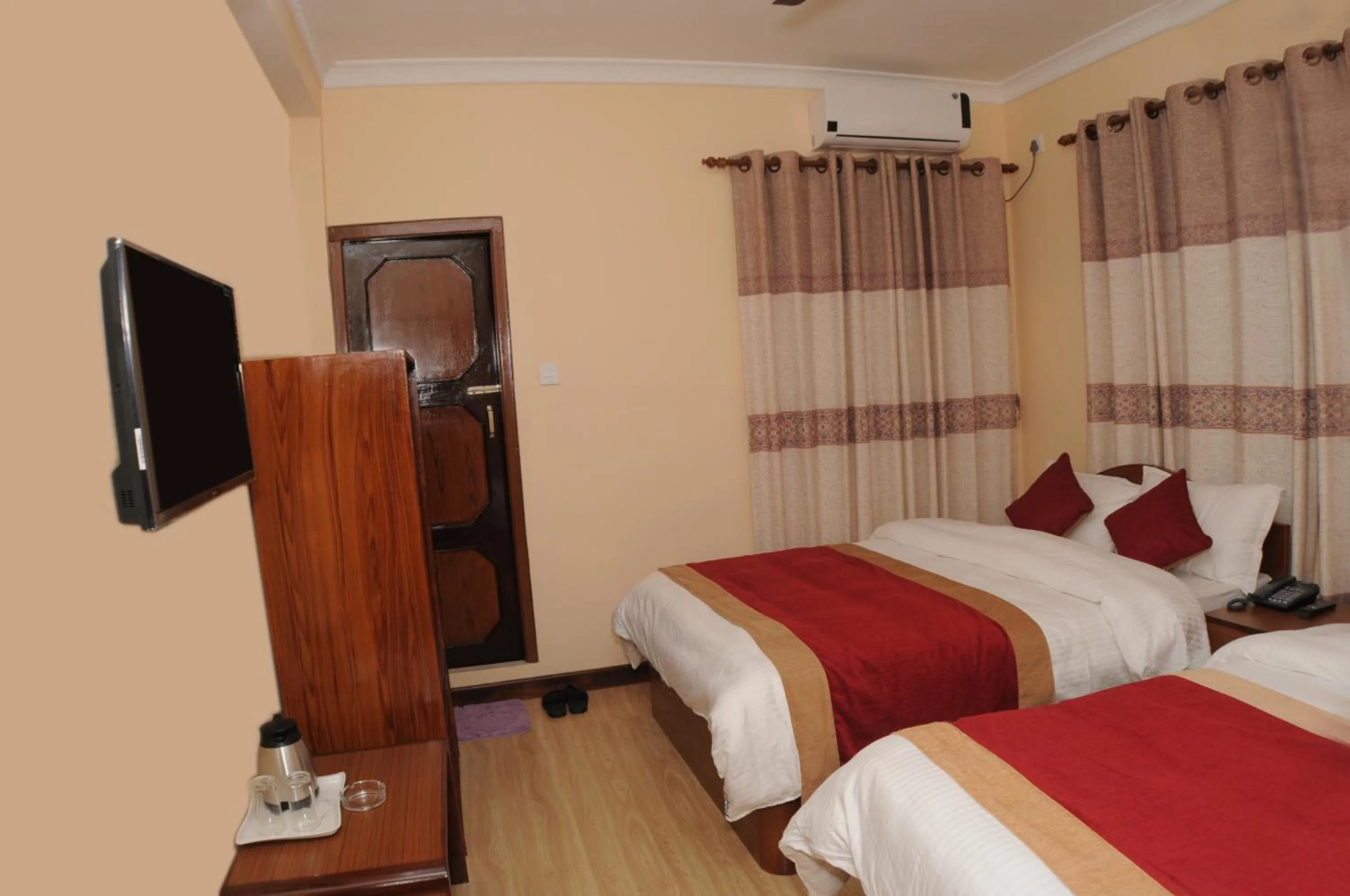 Photo of the whole room, Bed in Hotel Bagmati