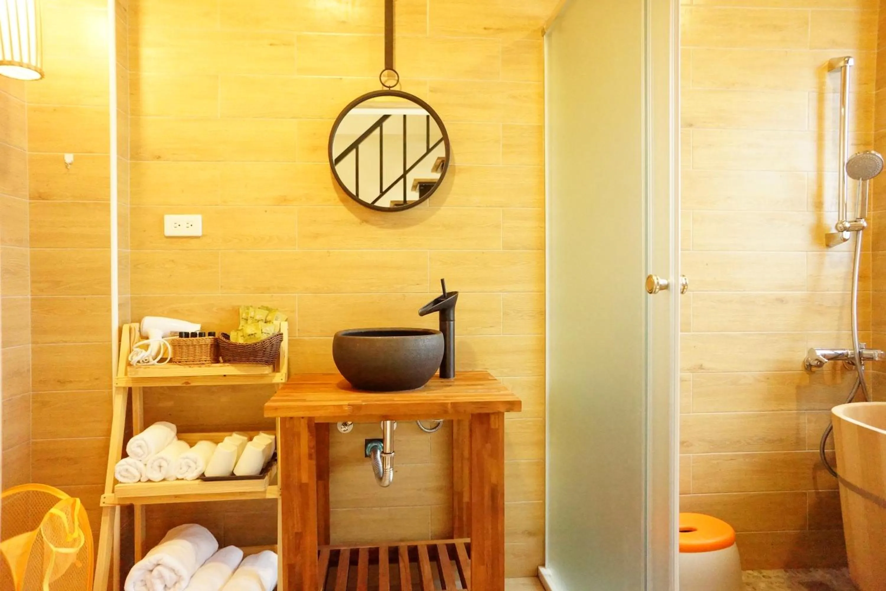 Bathroom in Celine's B&B